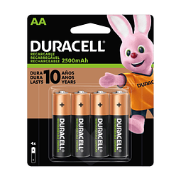 Pila Recargable AA Pack 4 Unidades