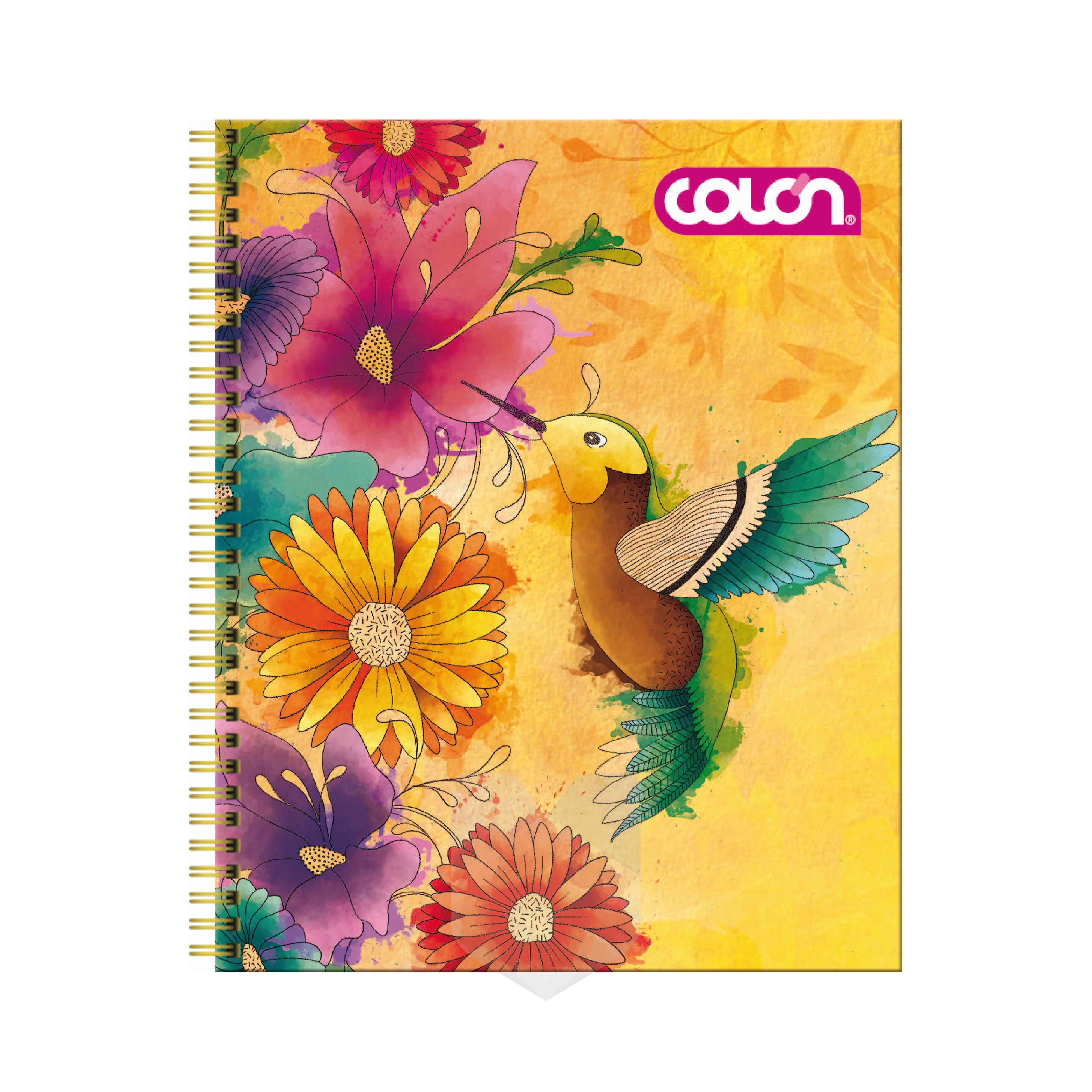 Cuaderno Universitario Te Natura 7 mm 100 Hojas - Colon
