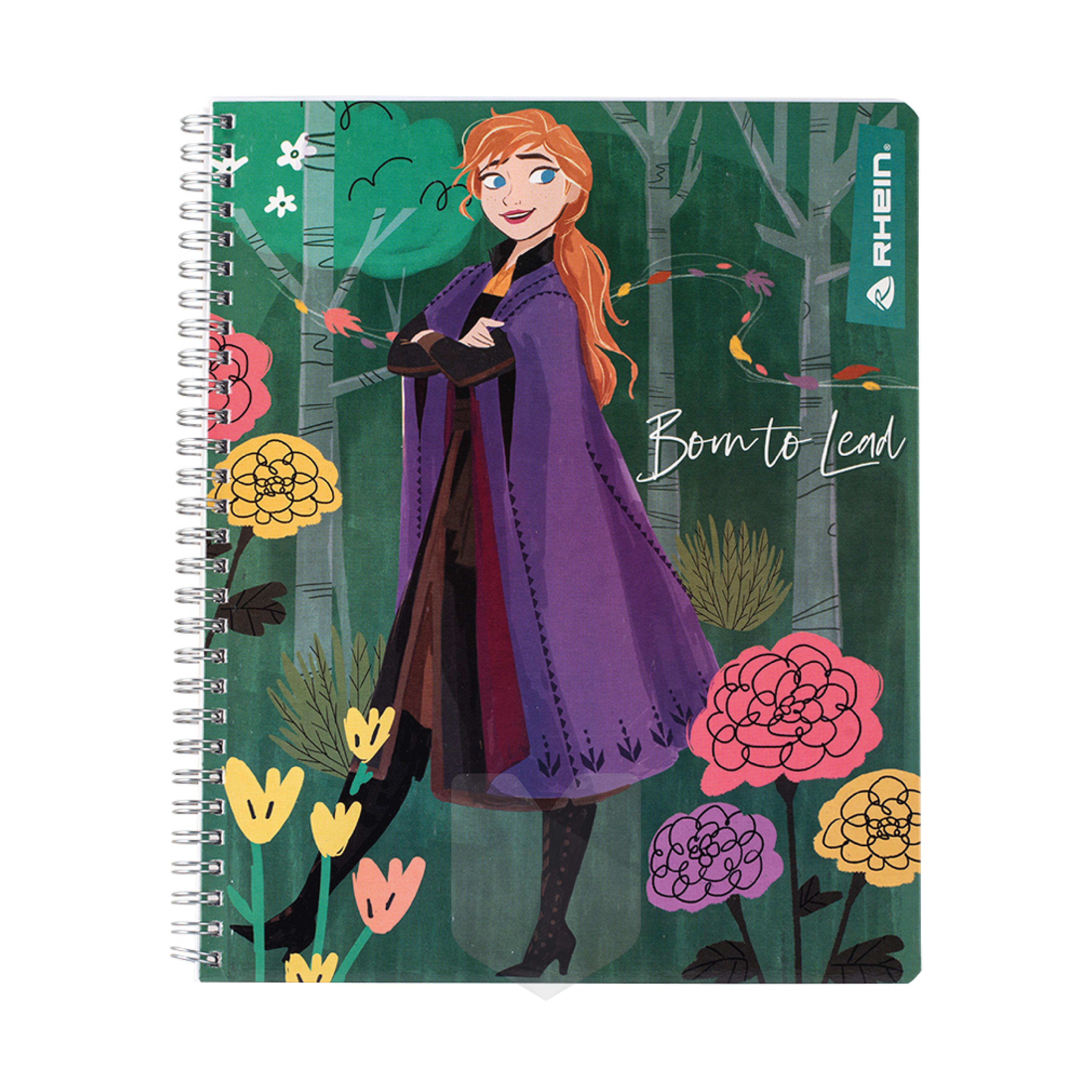 Cuaderno Universitario Frozen 100 Hojas