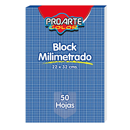 Block Milimetrado 22 x 32 cm 50 Hojas
