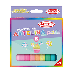 Plasticina Pastel 10 Colores