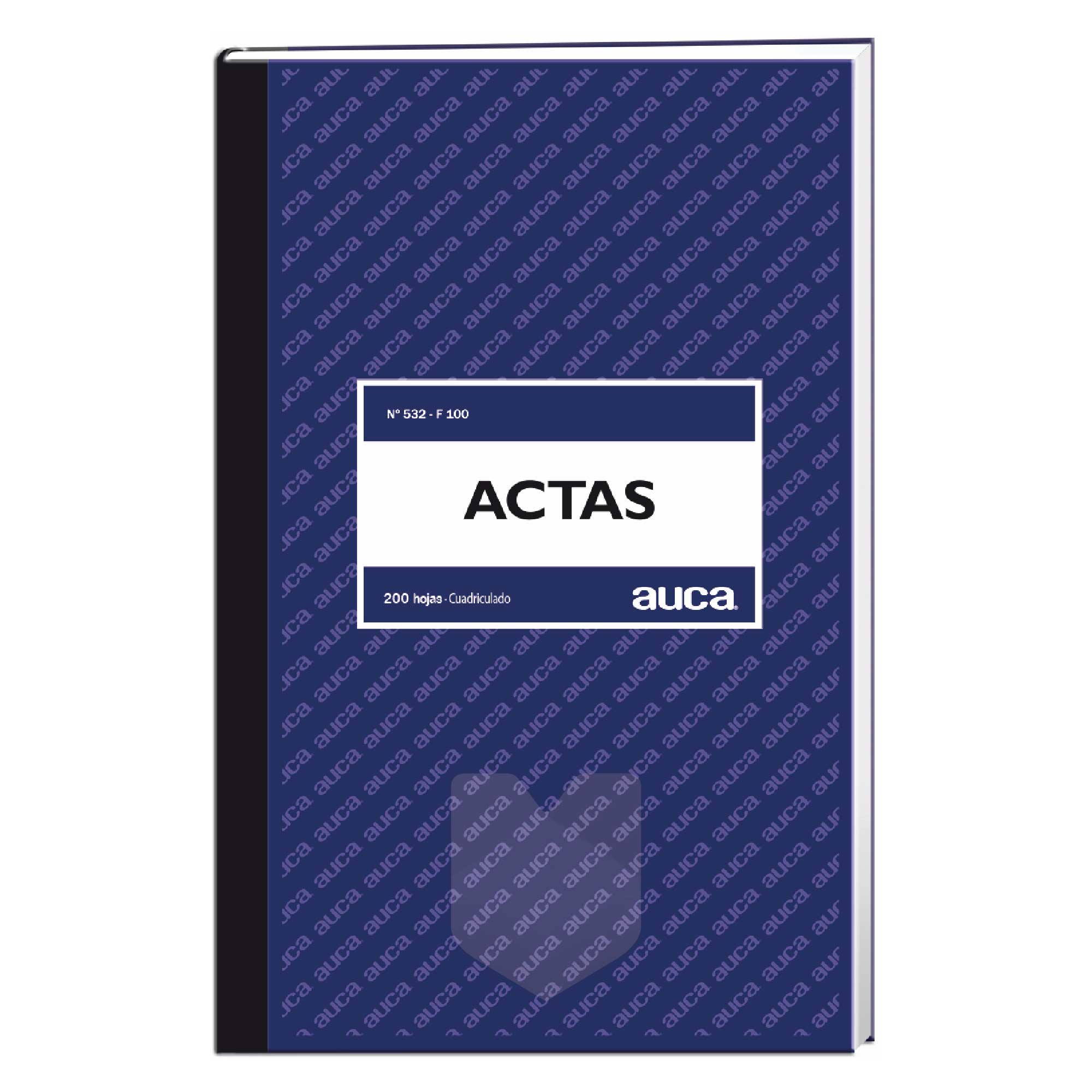 Libro de Actas Cuadriculado 200 Hojas