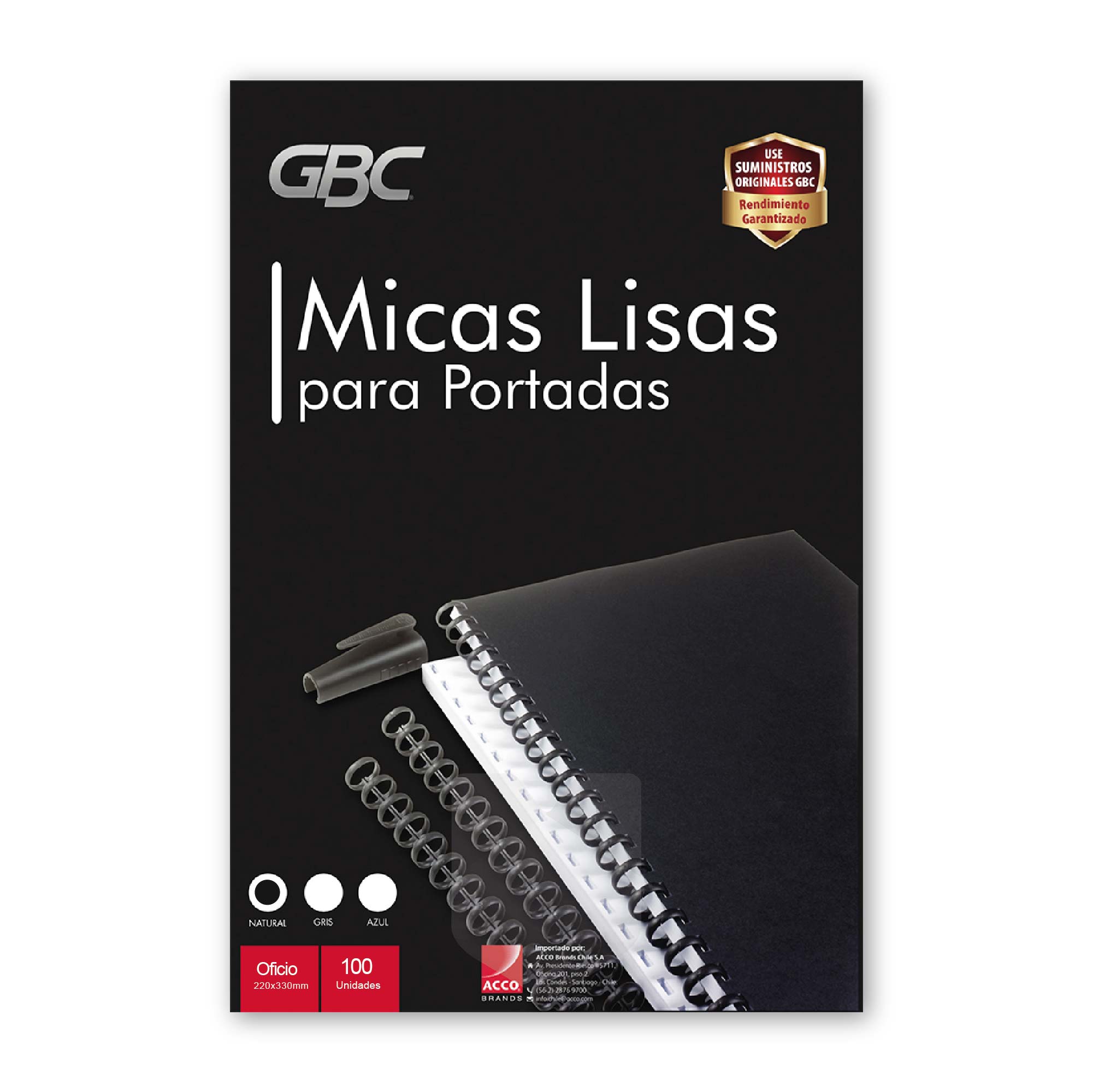 Mica Lisa Oficio Natural 100 Unidades