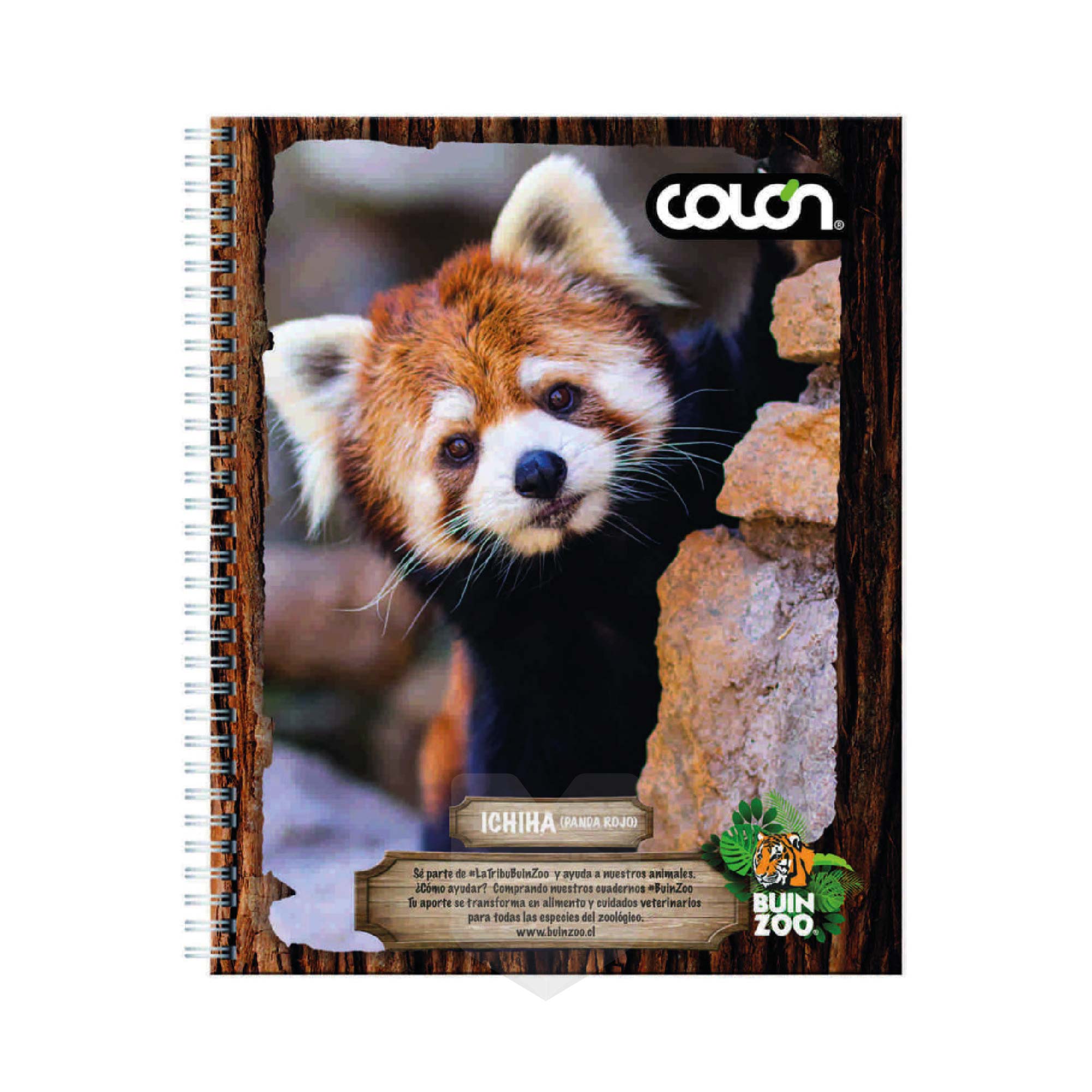 Cuaderno Universitario Te Buin Zoo 100 Hojas