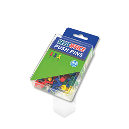 Push Pins 100 Unidades Colores