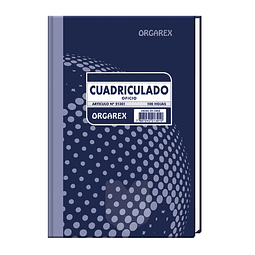 Libro de Actas Cuadriculado Oficio 100 Hojas