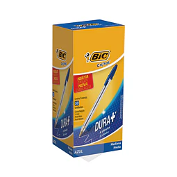 Lápiz Pasta Cristal Azul 50 Unidades