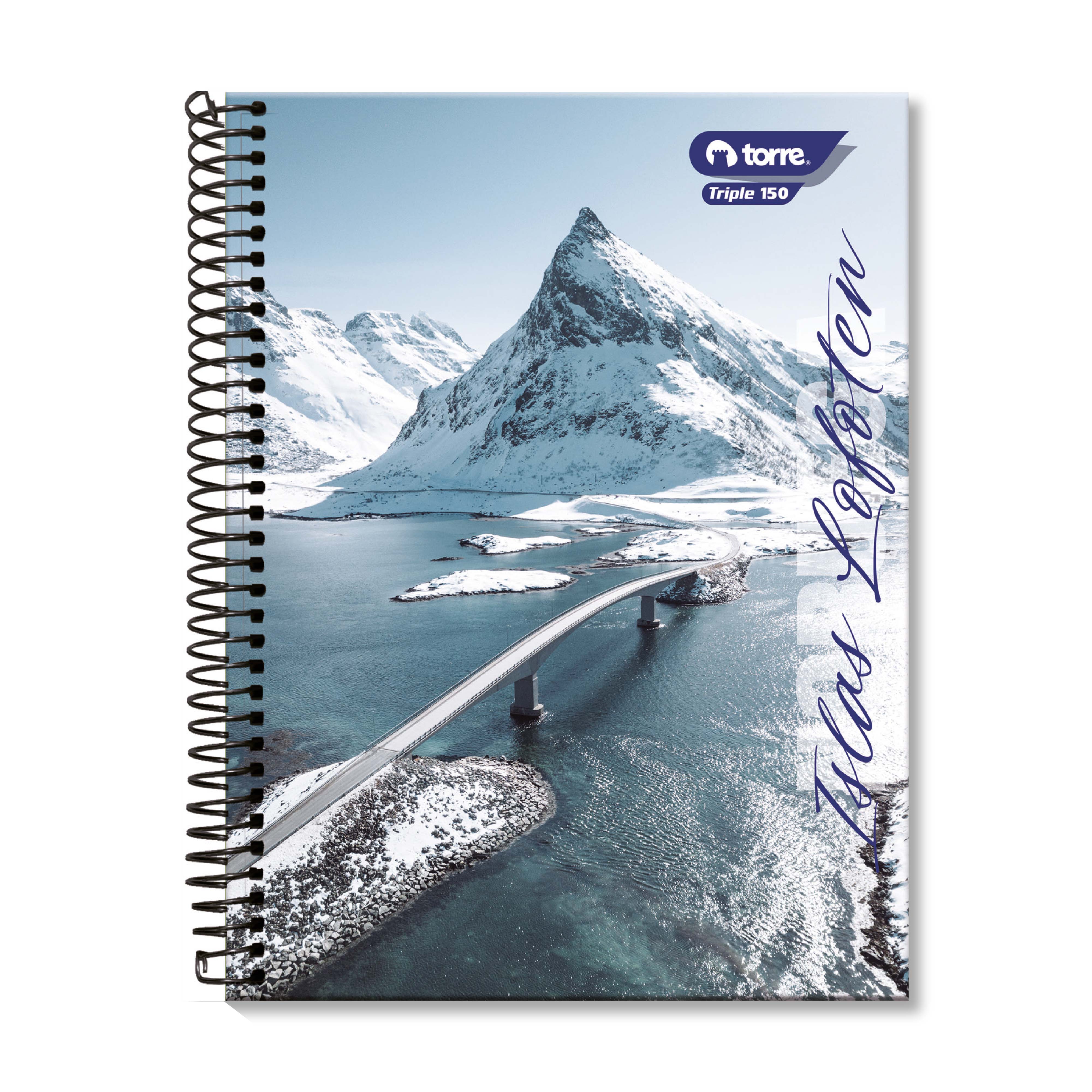 Cuaderno Triple Paisajes 150 Hojas