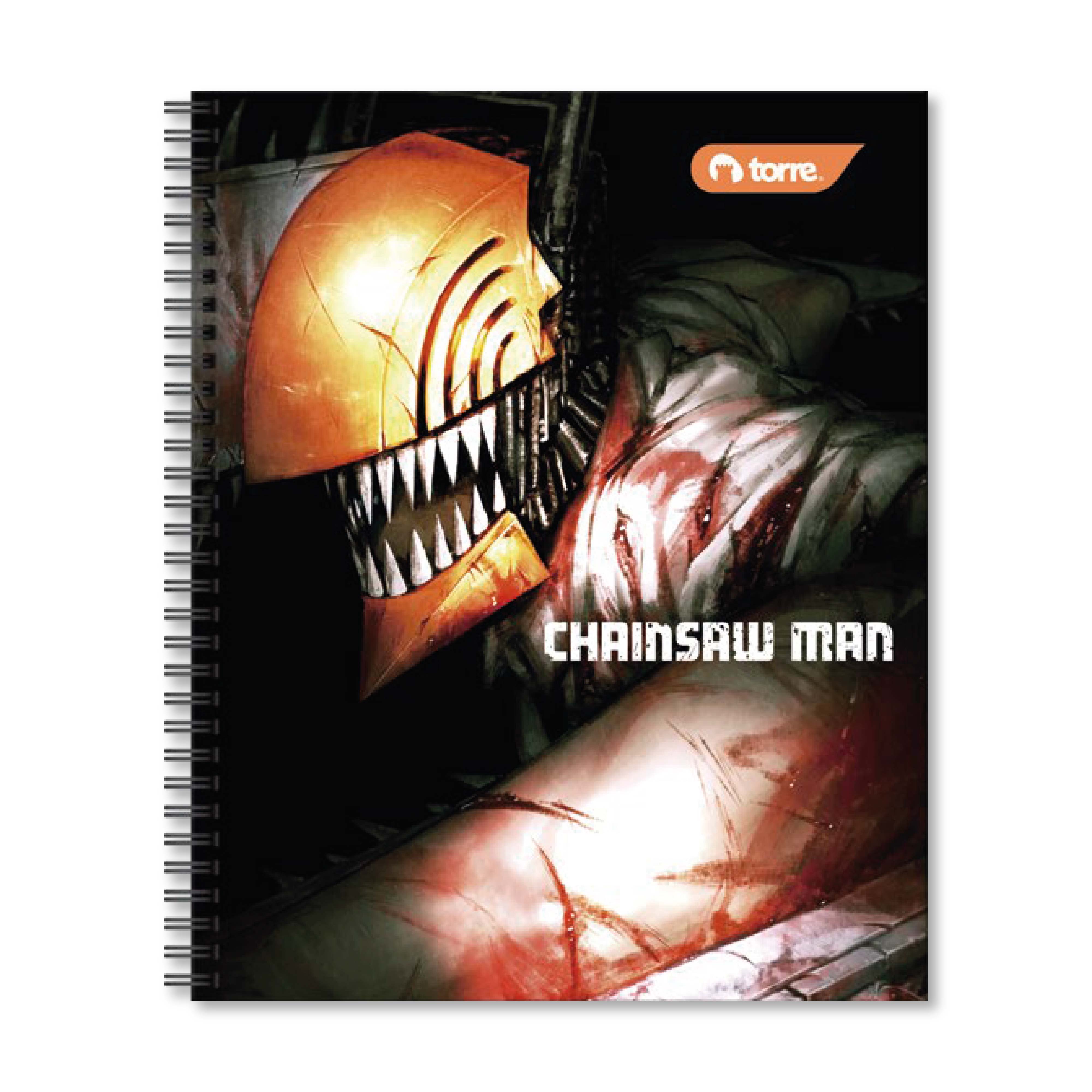 Cuaderno Universitario Chainsaw 7 mm 100 Hojas