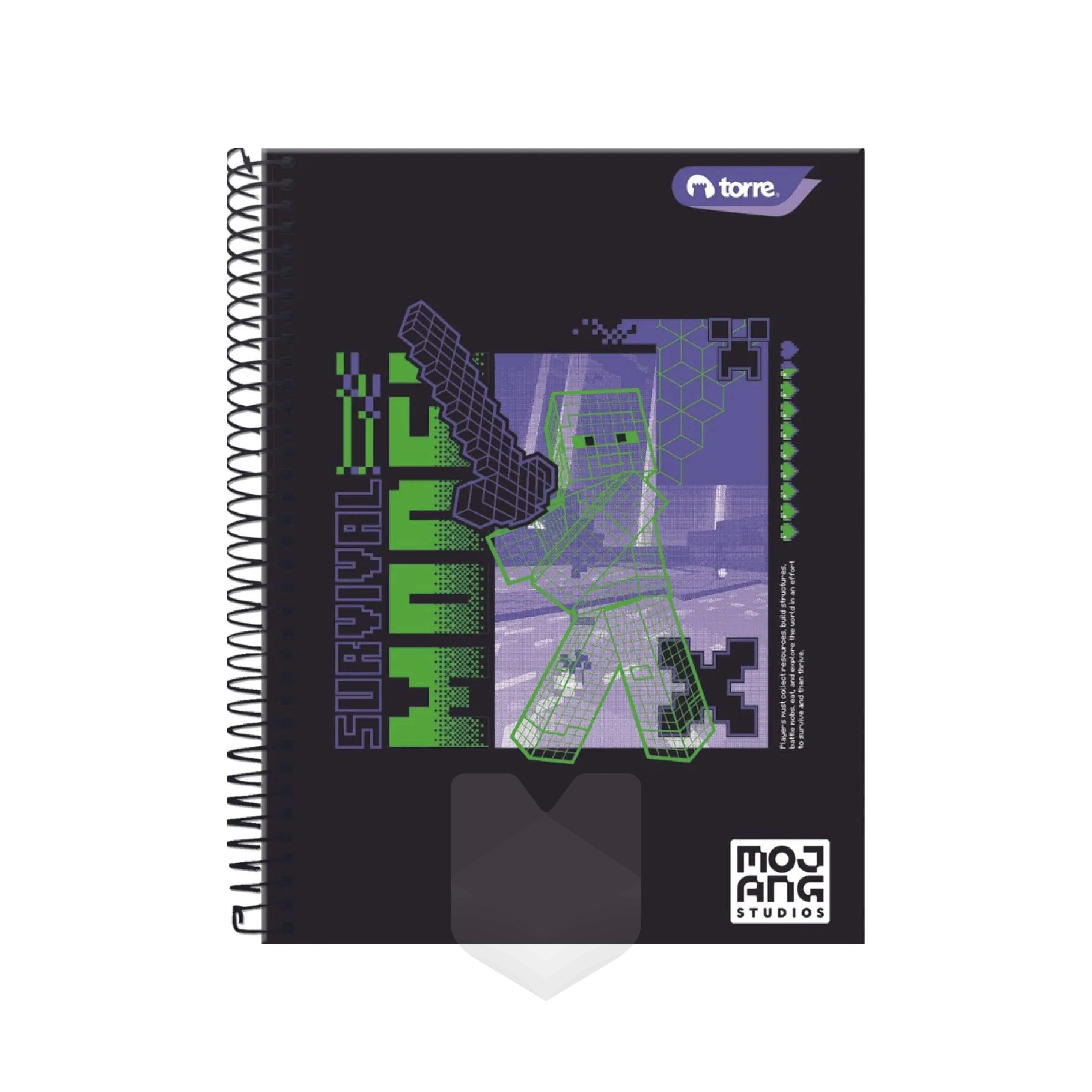 Cuaderno Top Minecraft 150 Hojas
