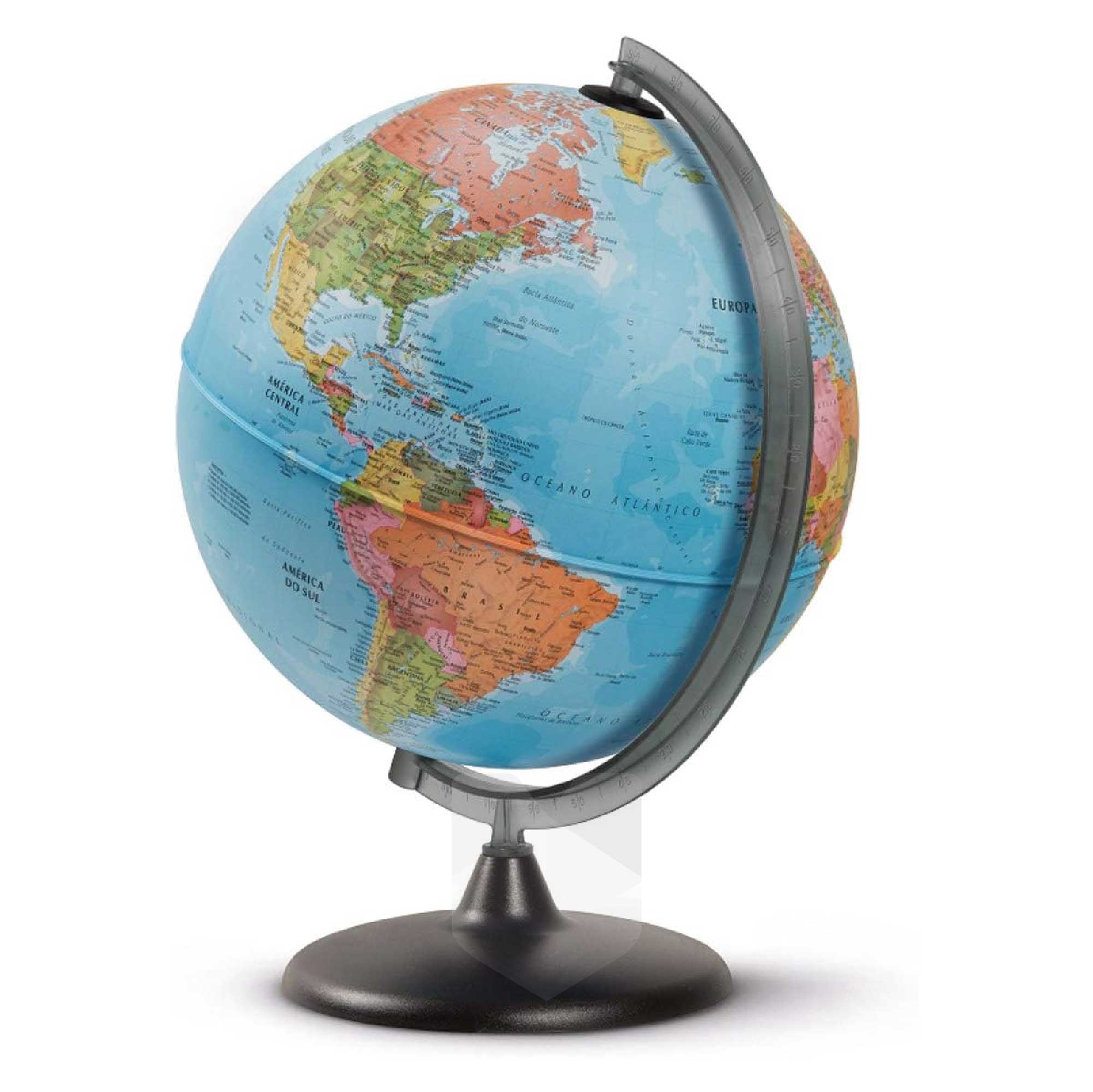 Globo Terráqueo Político Corallo 30 cm