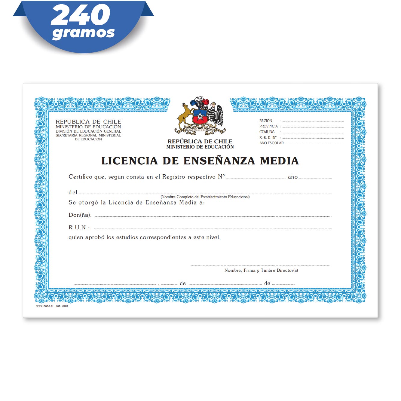 Licencia de Enseñanza Media Unidad