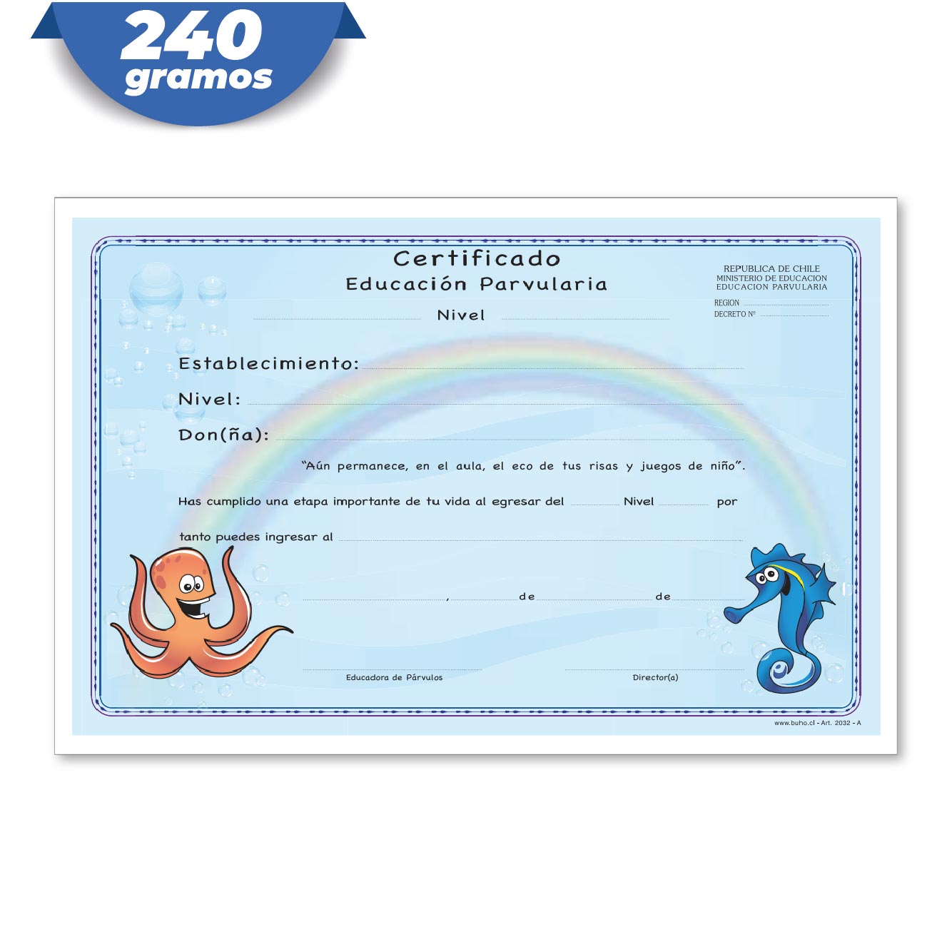 Licencia de Educación Parvularia Pulpito