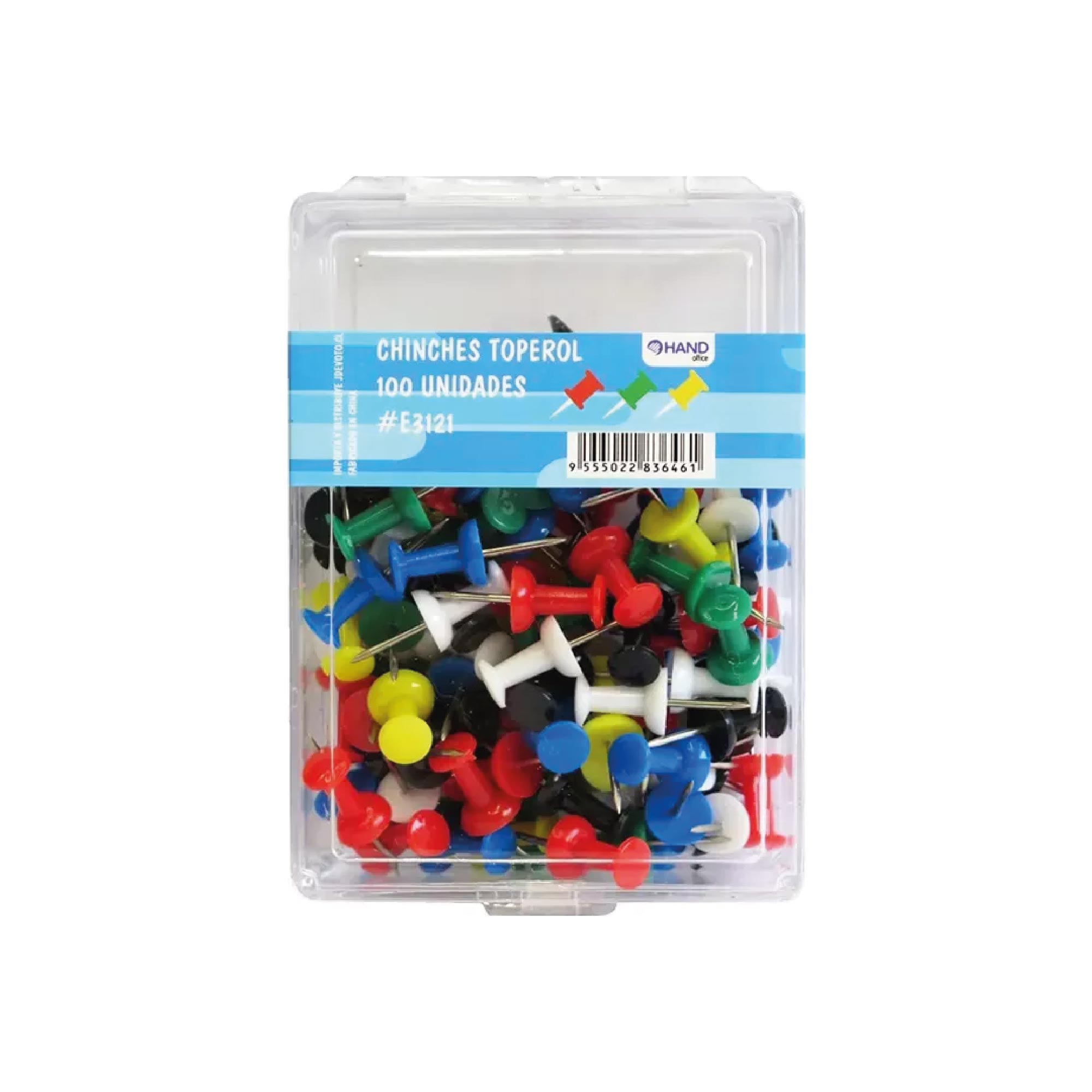 Push Pins Plasticos 100 Unidades