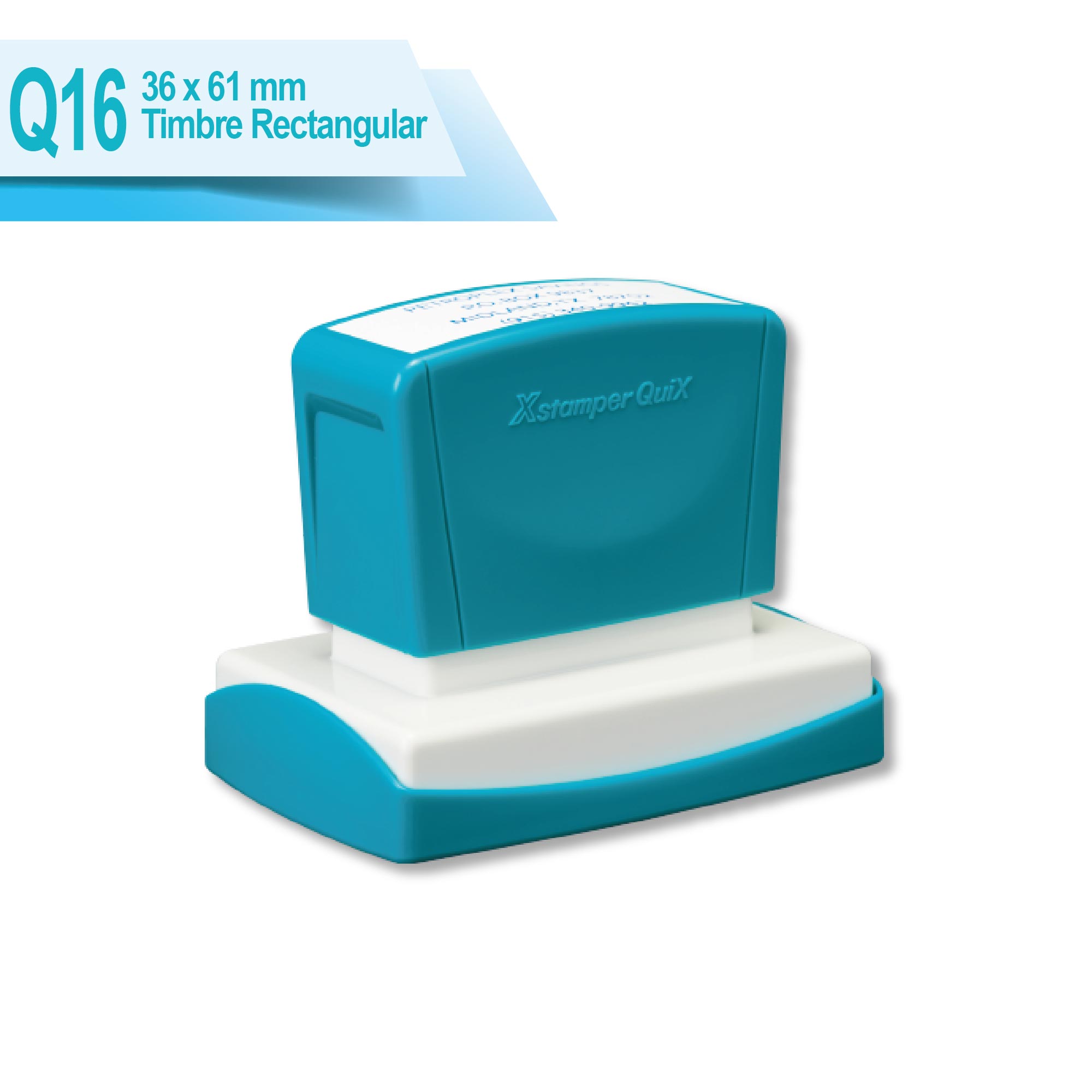 Timbre Rectangular Q16