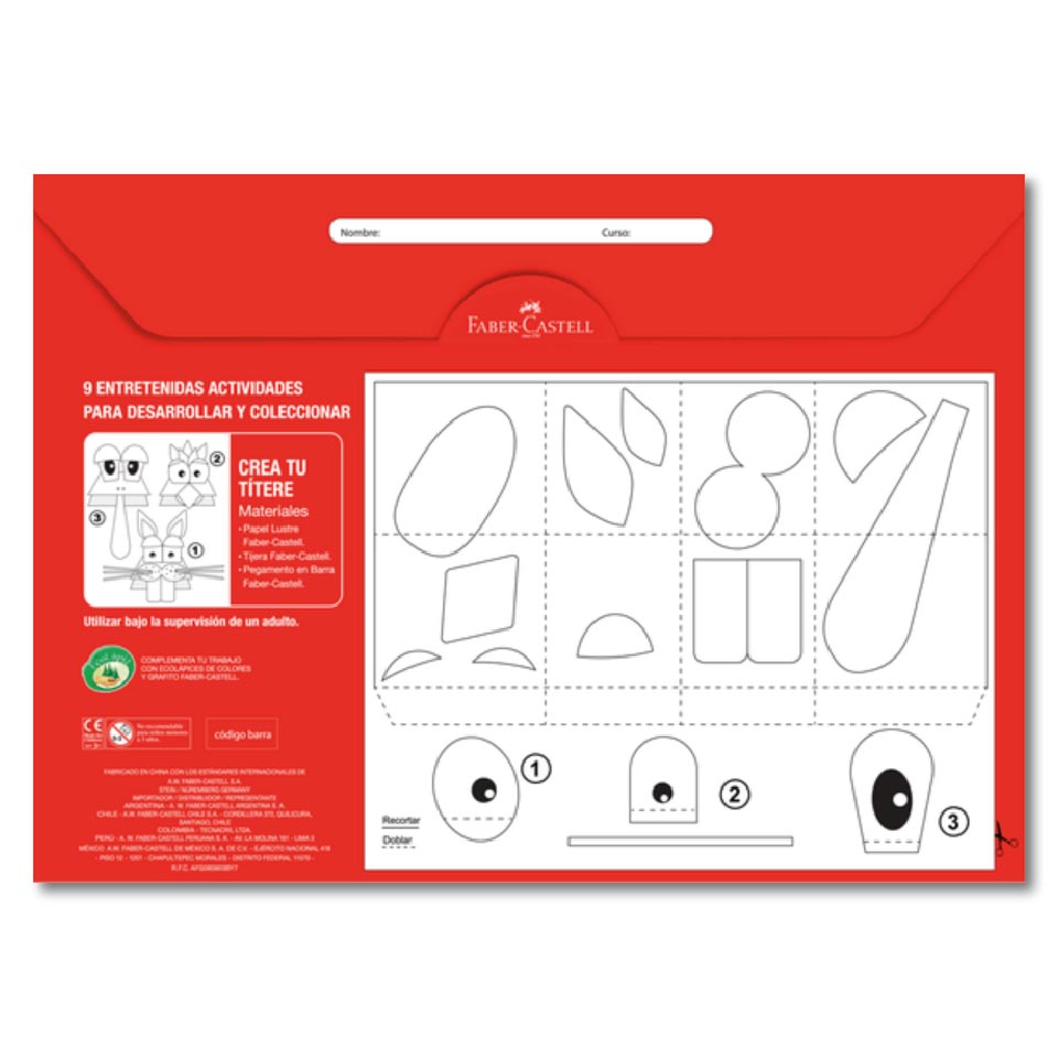 Estuche Papel Lustre