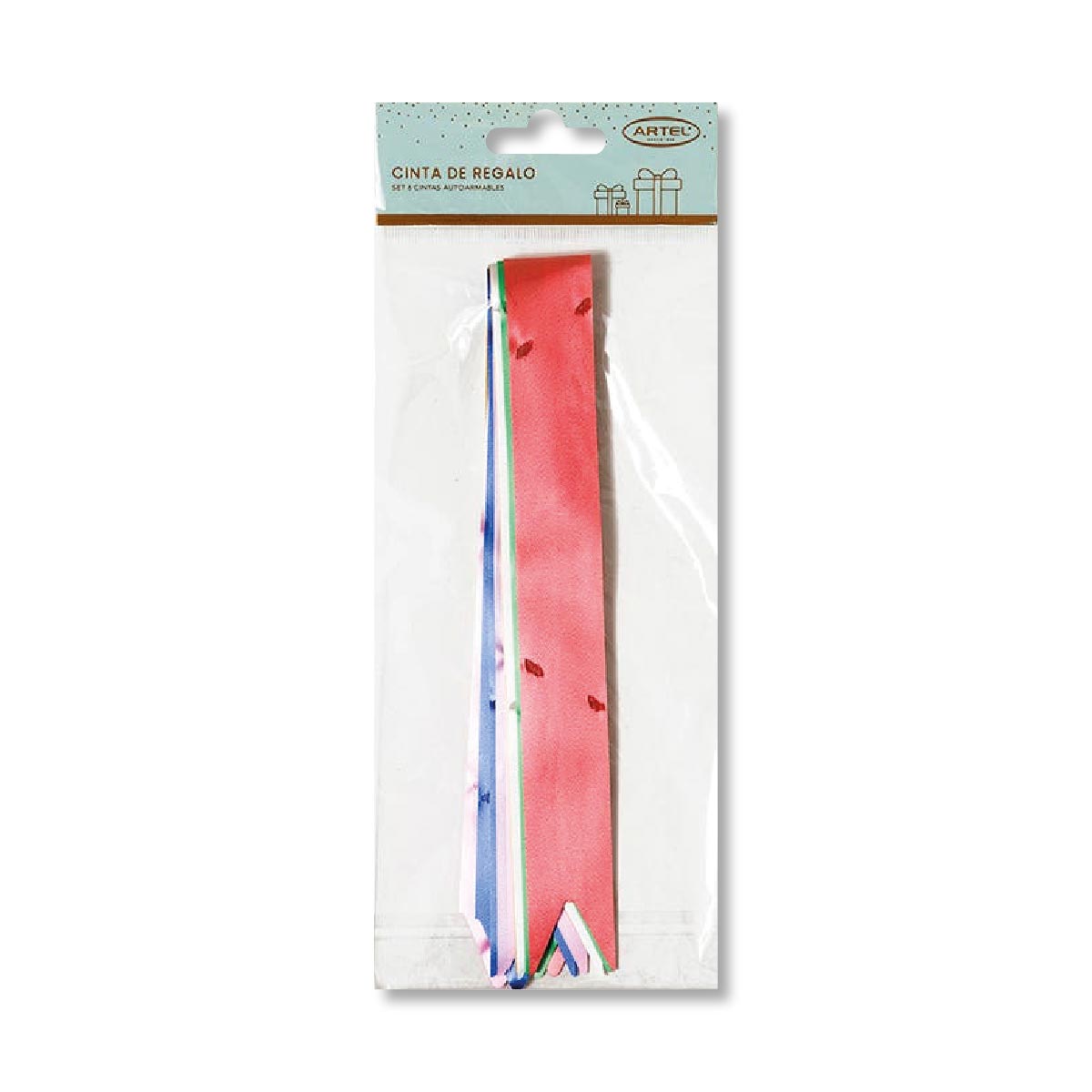 Set 6 Cintas de Regalo Autoarmables