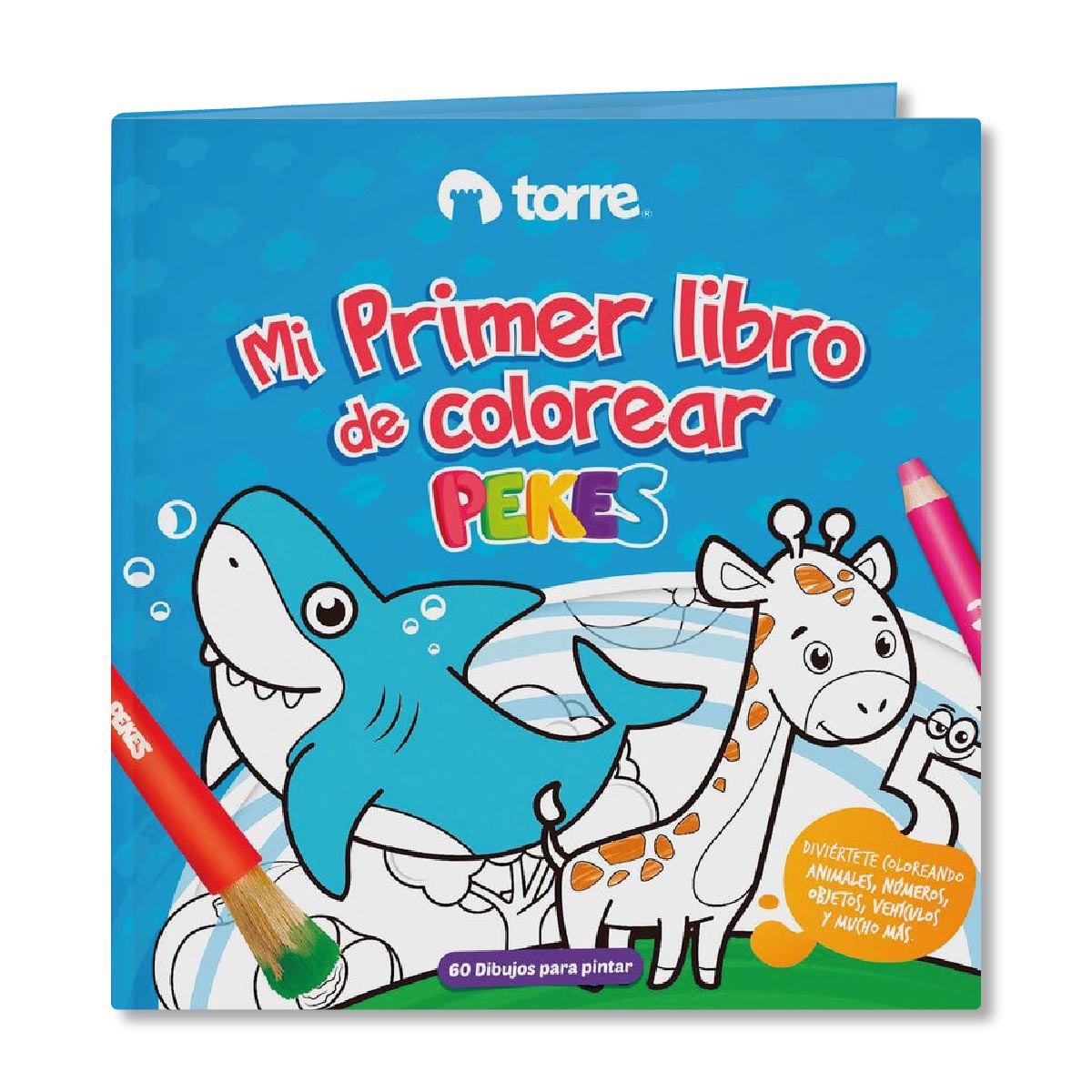 Libro Colorear Pekes 30 Hojas