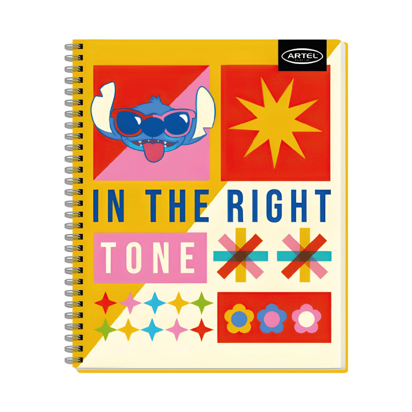 Cuaderno Universitario Stitch 7 mm 100 Hojas