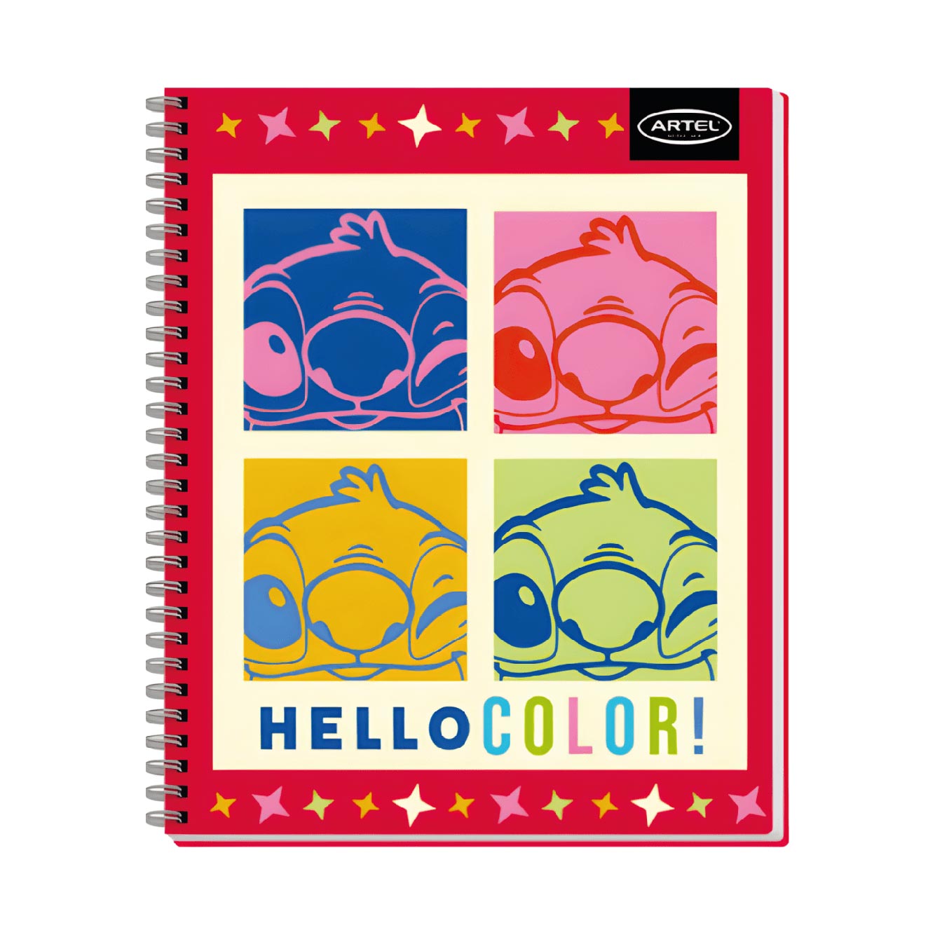 Cuaderno Universitario Stitch 7 mm 100 Hojas
