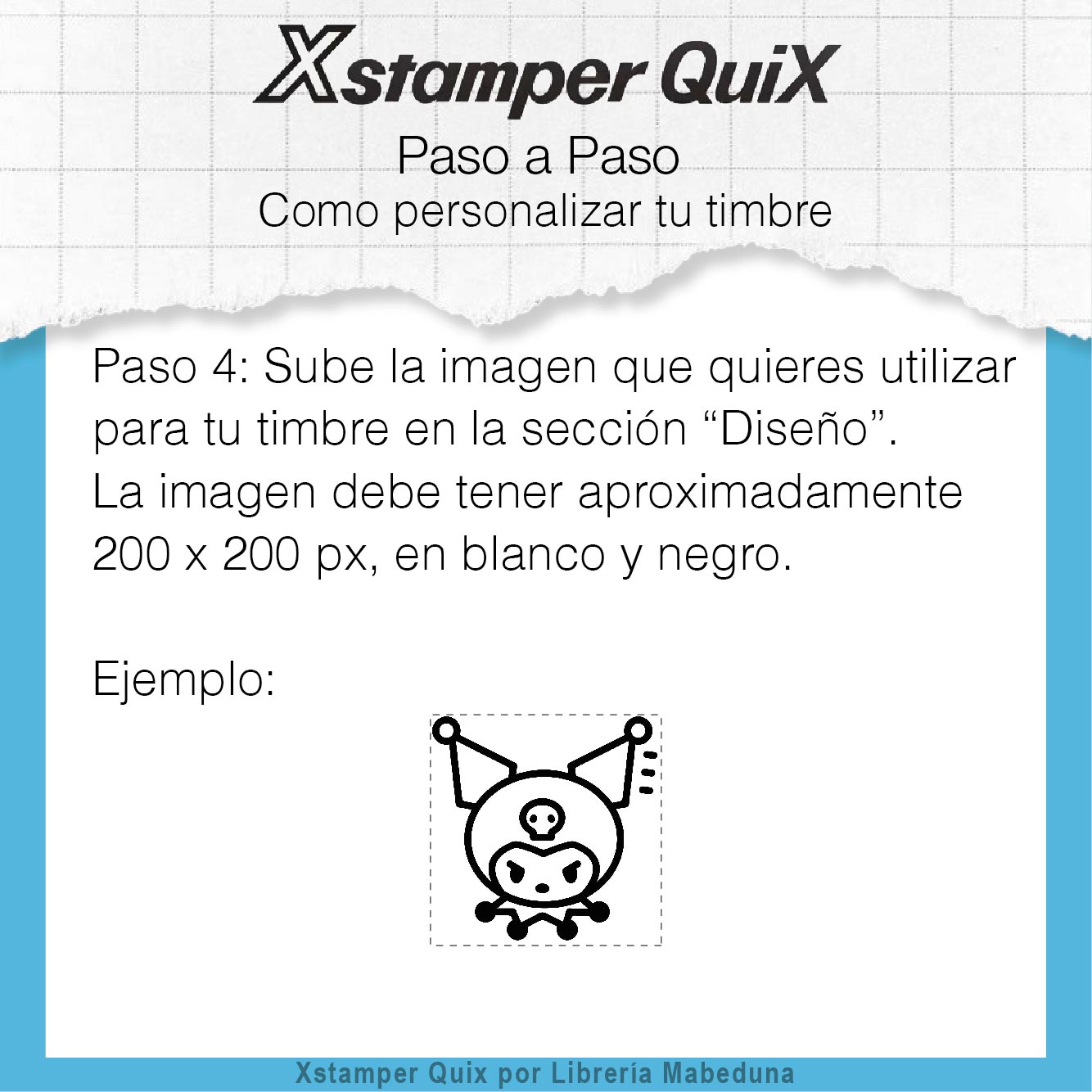 Timbre Quick QN41 9,5x46 mm Celeste Imagen