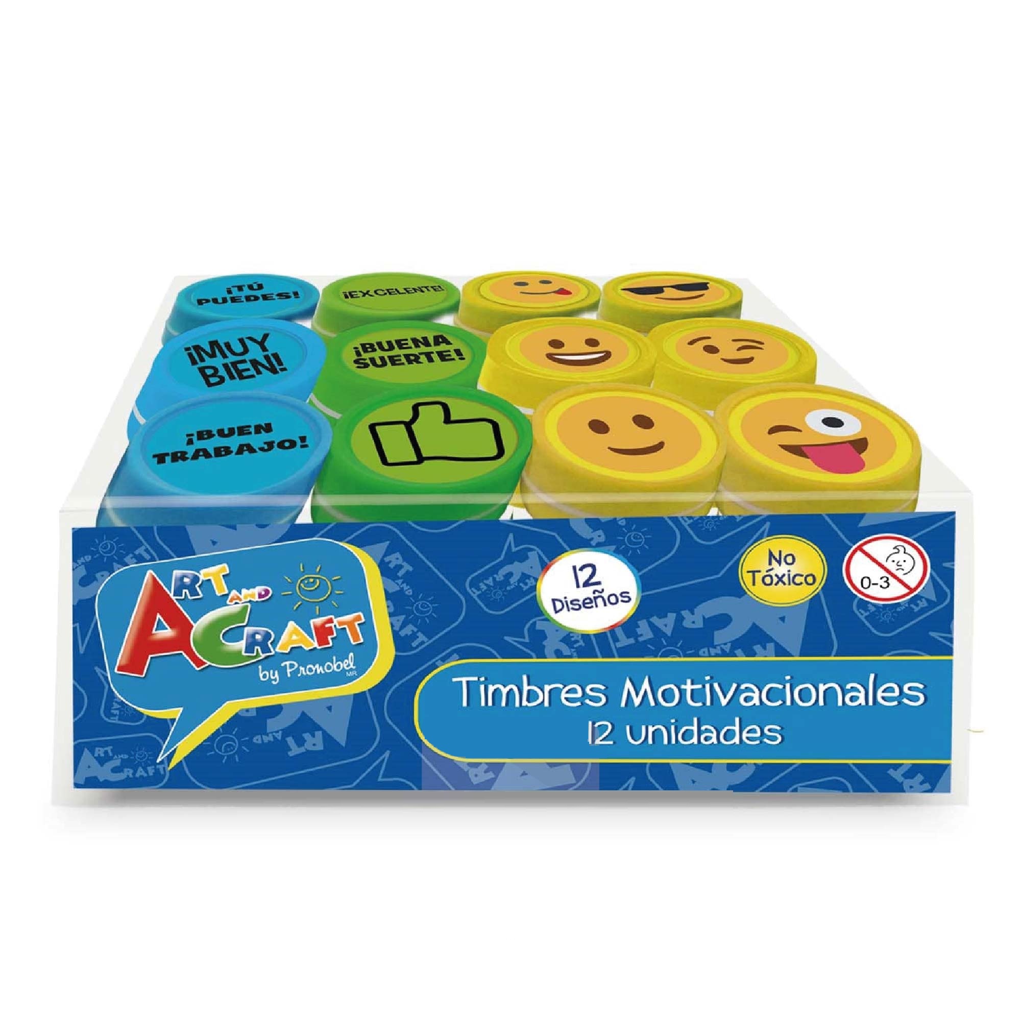 Timbre Infantiles Motivacionales 12 Unidades