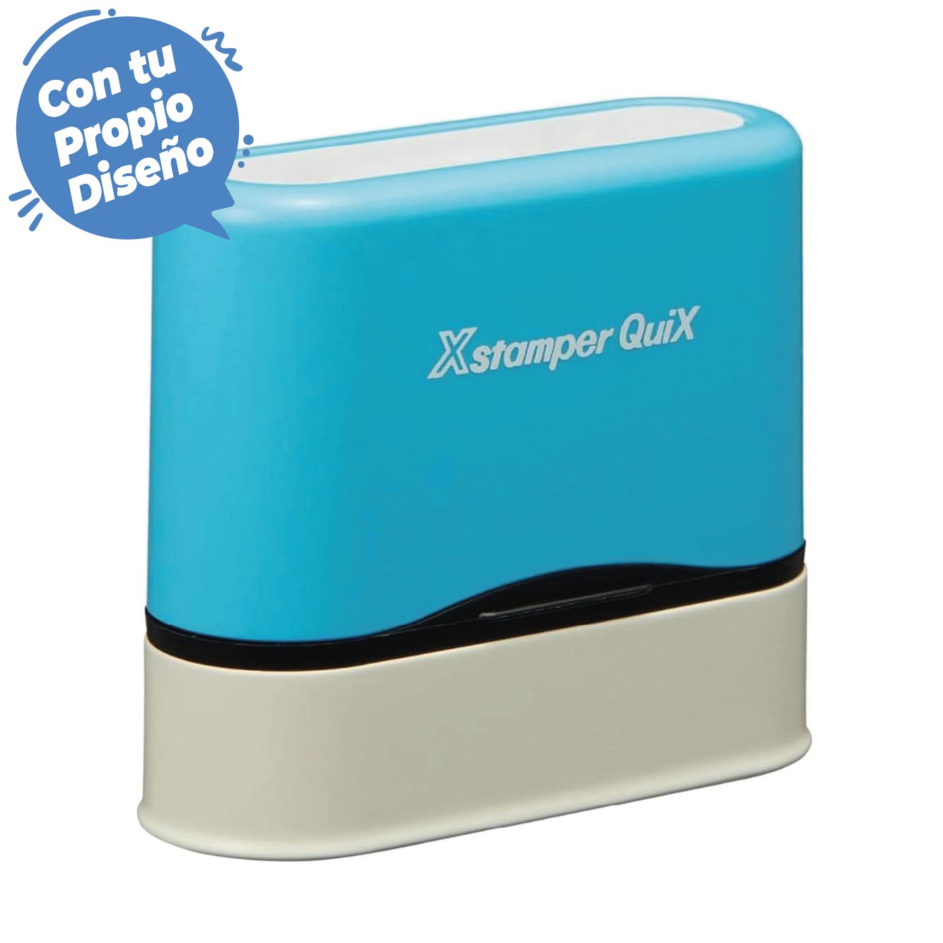 Timbre Quick QN41 Celeste | Carga tu Diseño