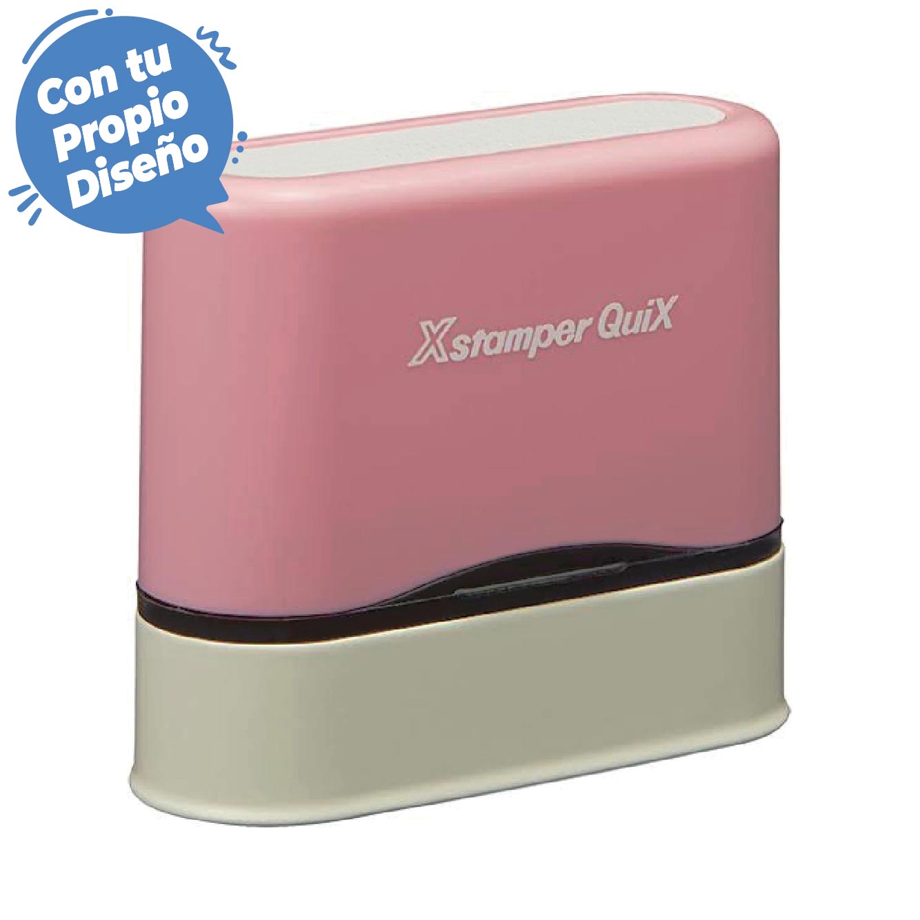 Timbre Quick QN41 Rosado | Carga tu Diseño