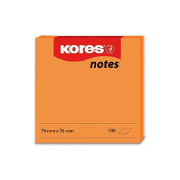 Nota Adhesiva Naranja 100 Hojas
