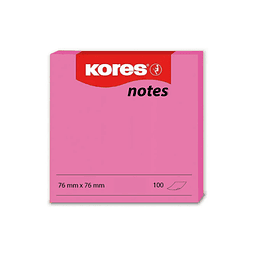 Nota Adhesiva Magenta 100 Hojas