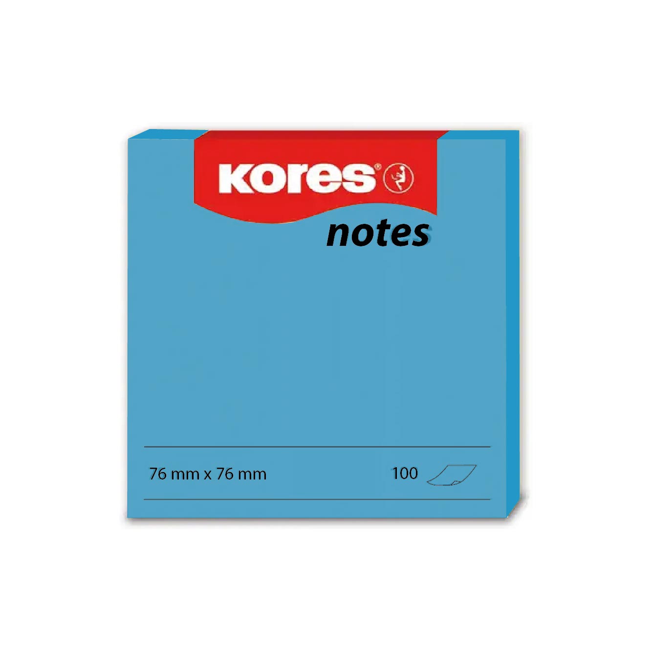 Nota Adhesiva Celeste 100 Hojas