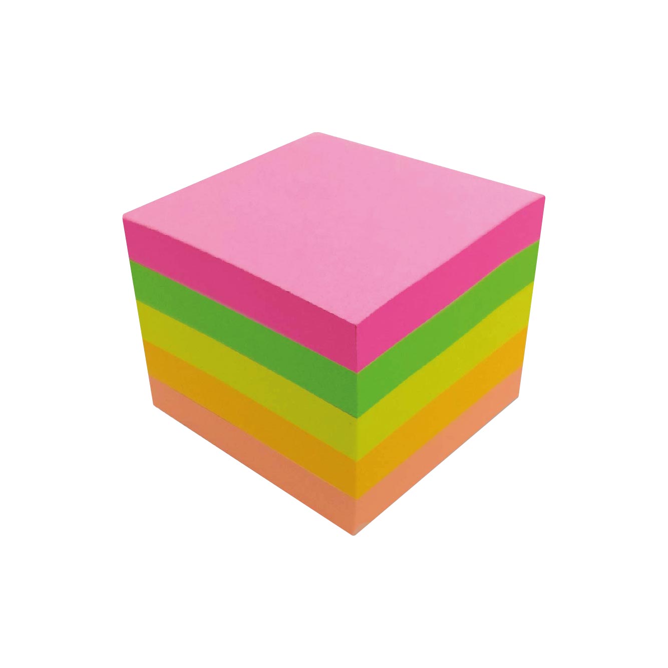 Nota Adhesiva 50x50 mm Neón 400 Hojas