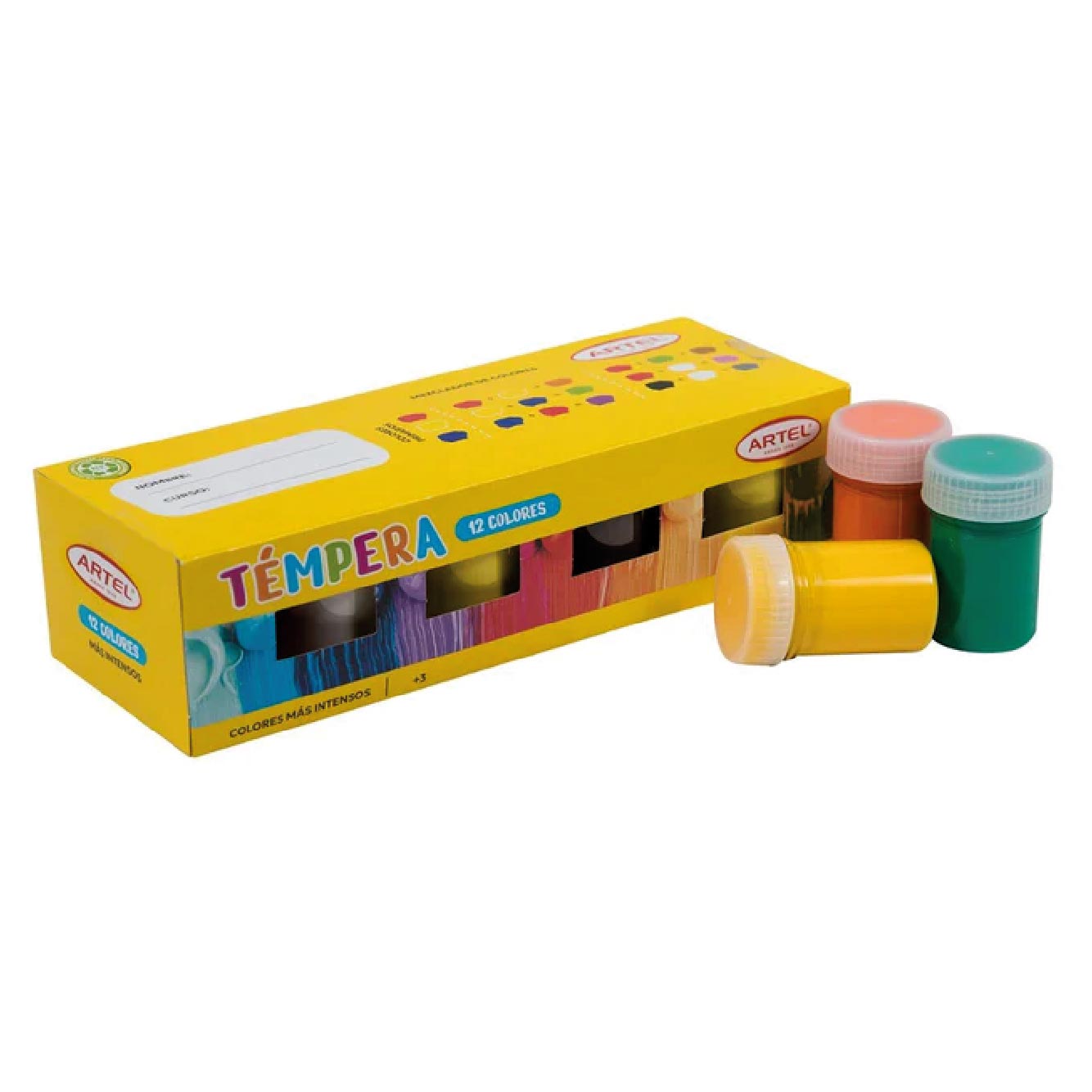 Témpera 12 Colores 15 ml