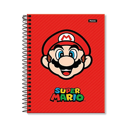 Cuaderno Book 7 mm Mario Bross 120 Hojas