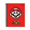 Cuaderno Book 7 mm Mario Bross 120 Hojas