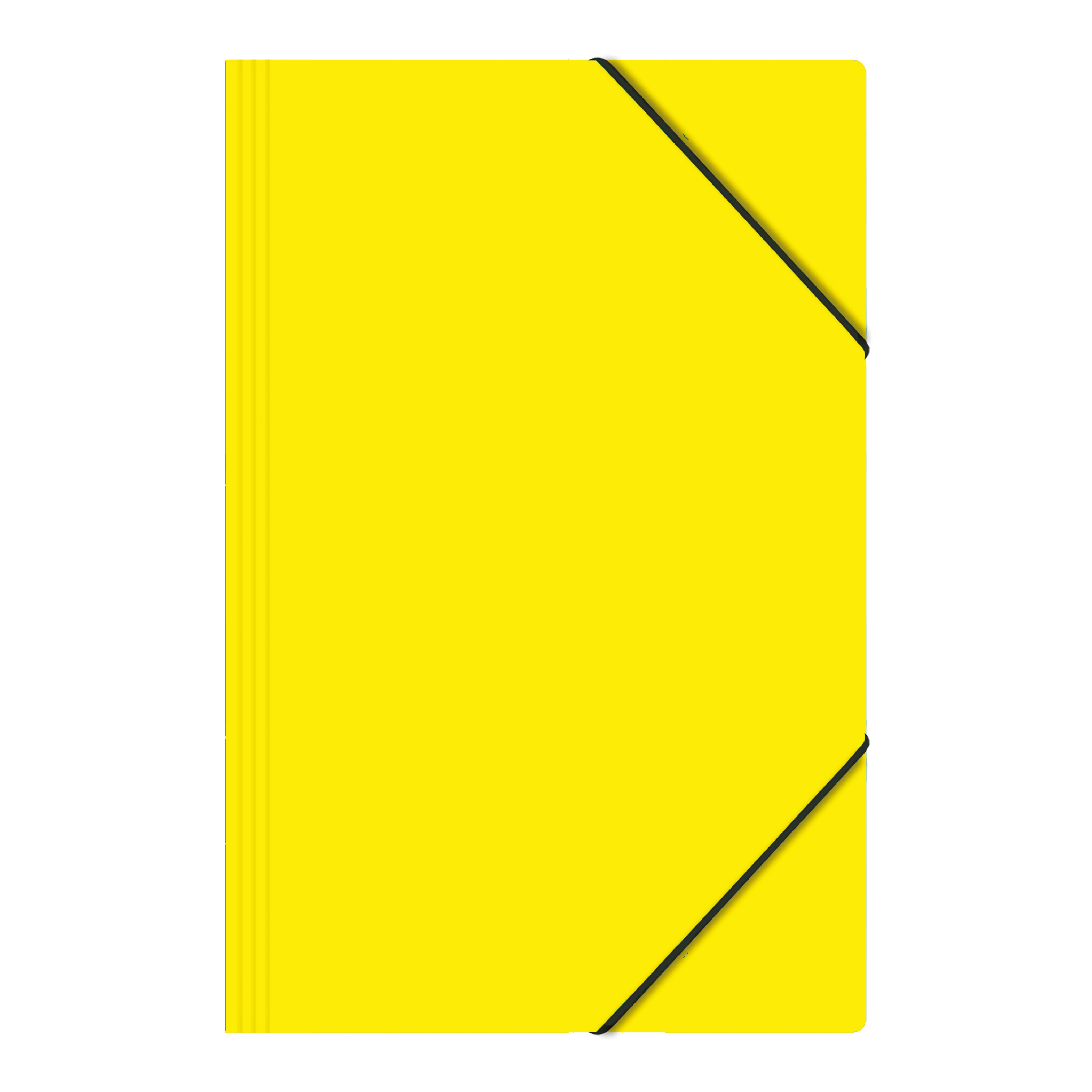 Carpeta con Elástico Amarilla