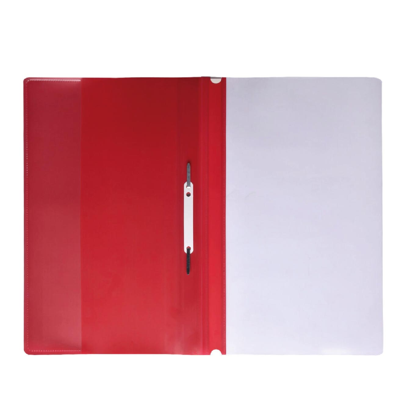 Carpeta Vinil Con Sujetador Oficio Roja