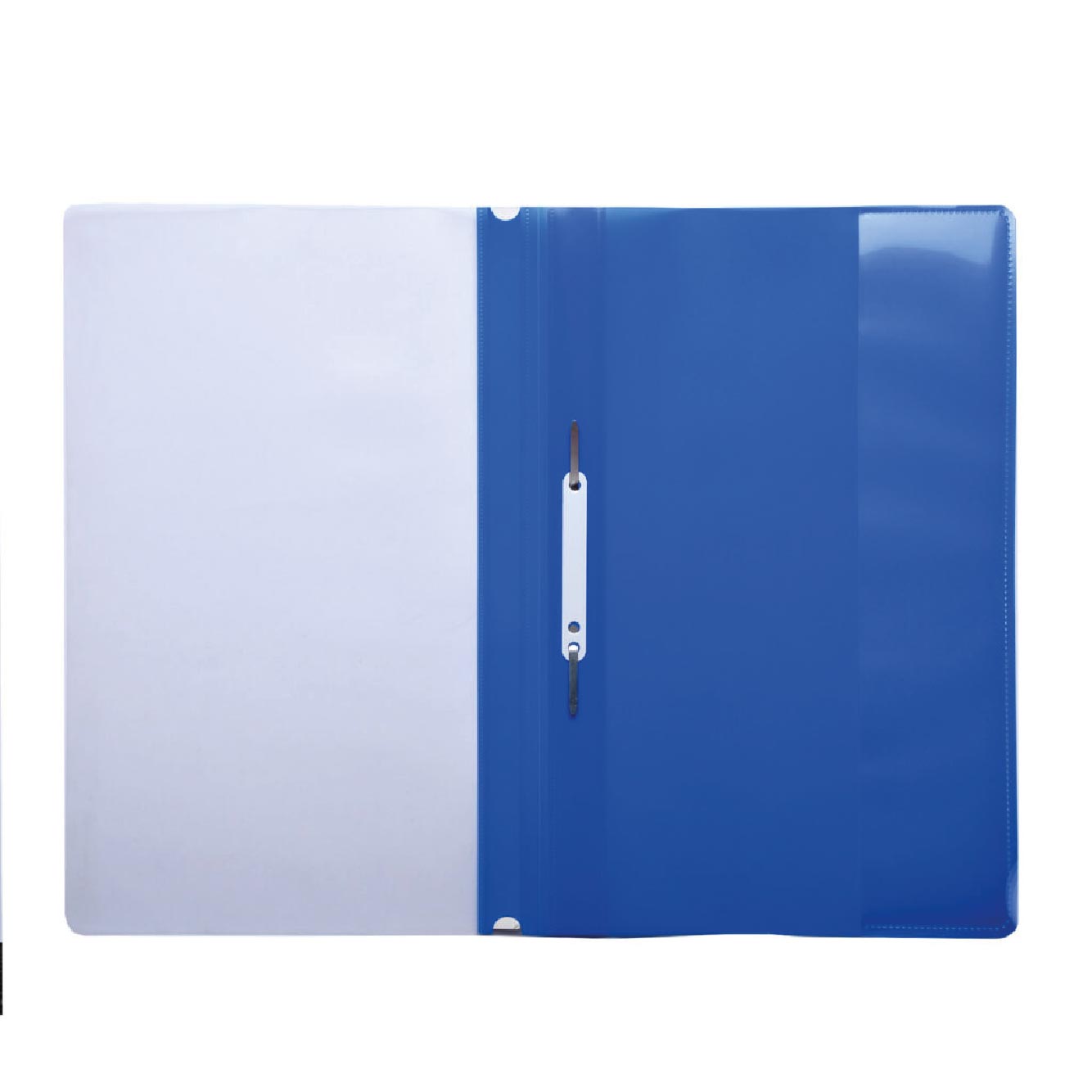 Carpeta Vinil Con Sujetador Oficio Azul