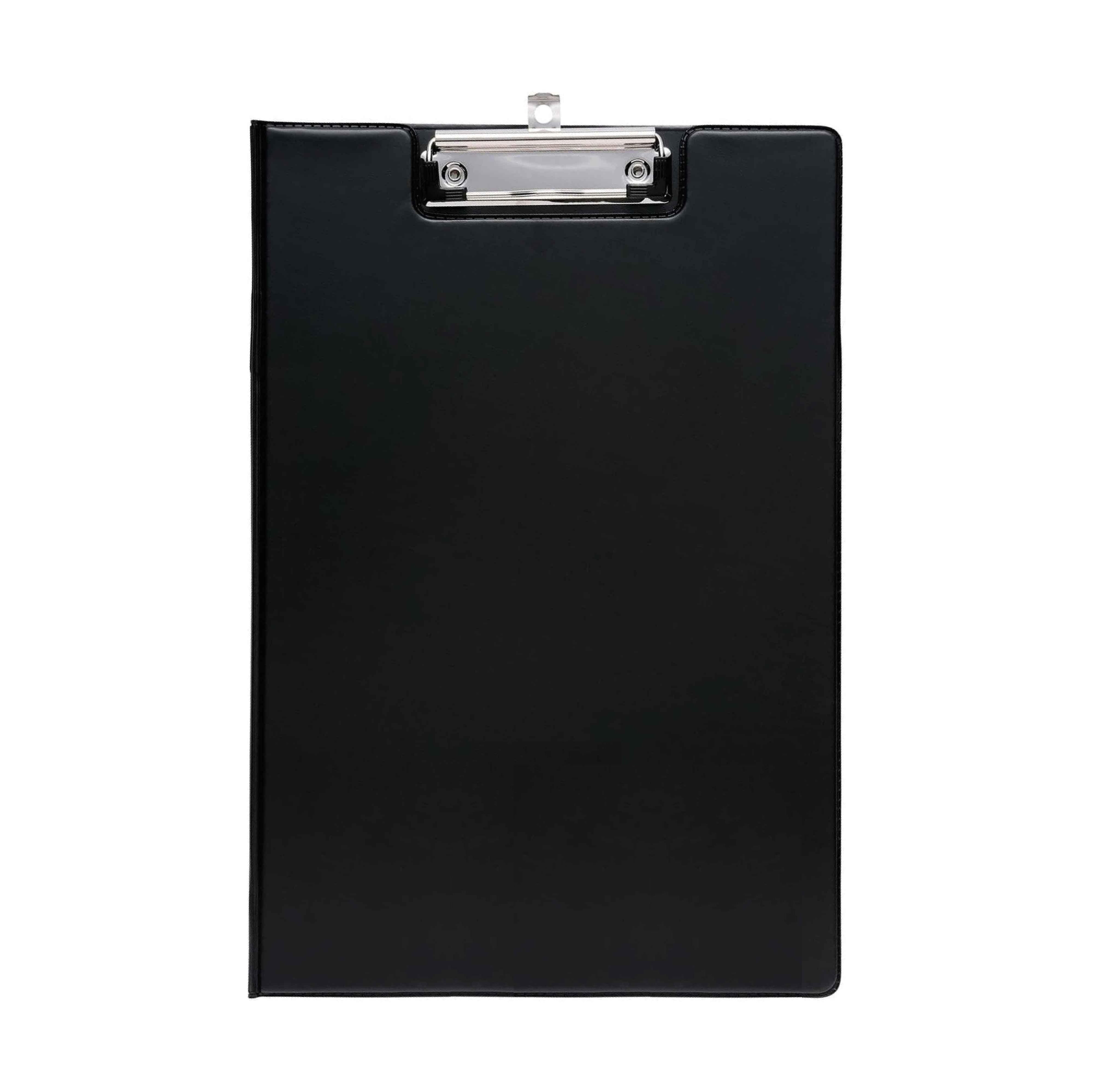 Anotador Doble PVC Oficio Negro