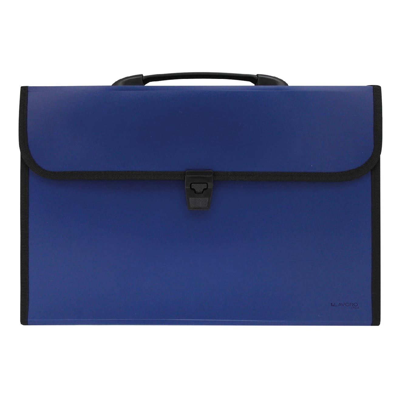Maletín Oficio con Fuelle 13 Divisiones Azul