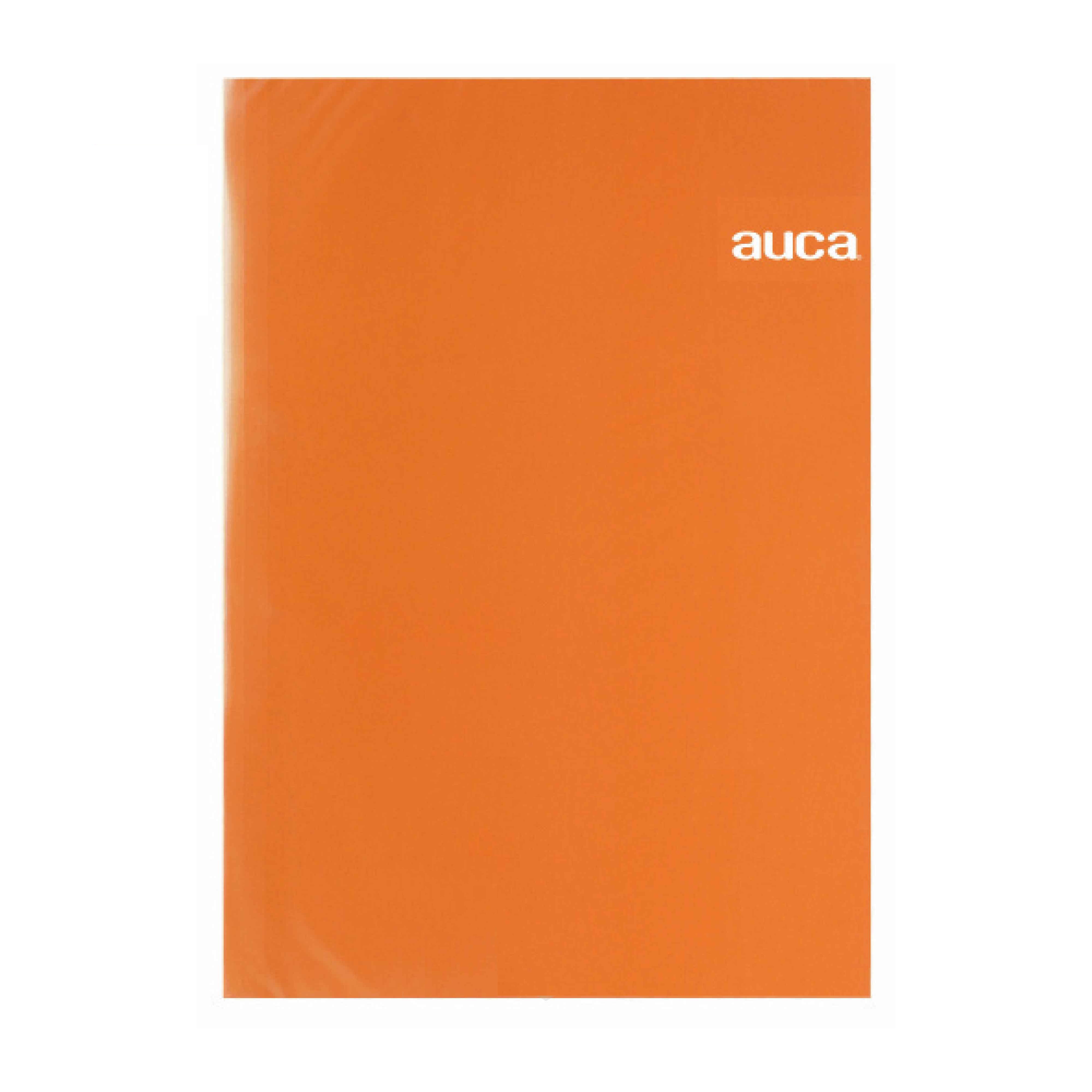 Carpeta Plastificada Naranjo con Gusano