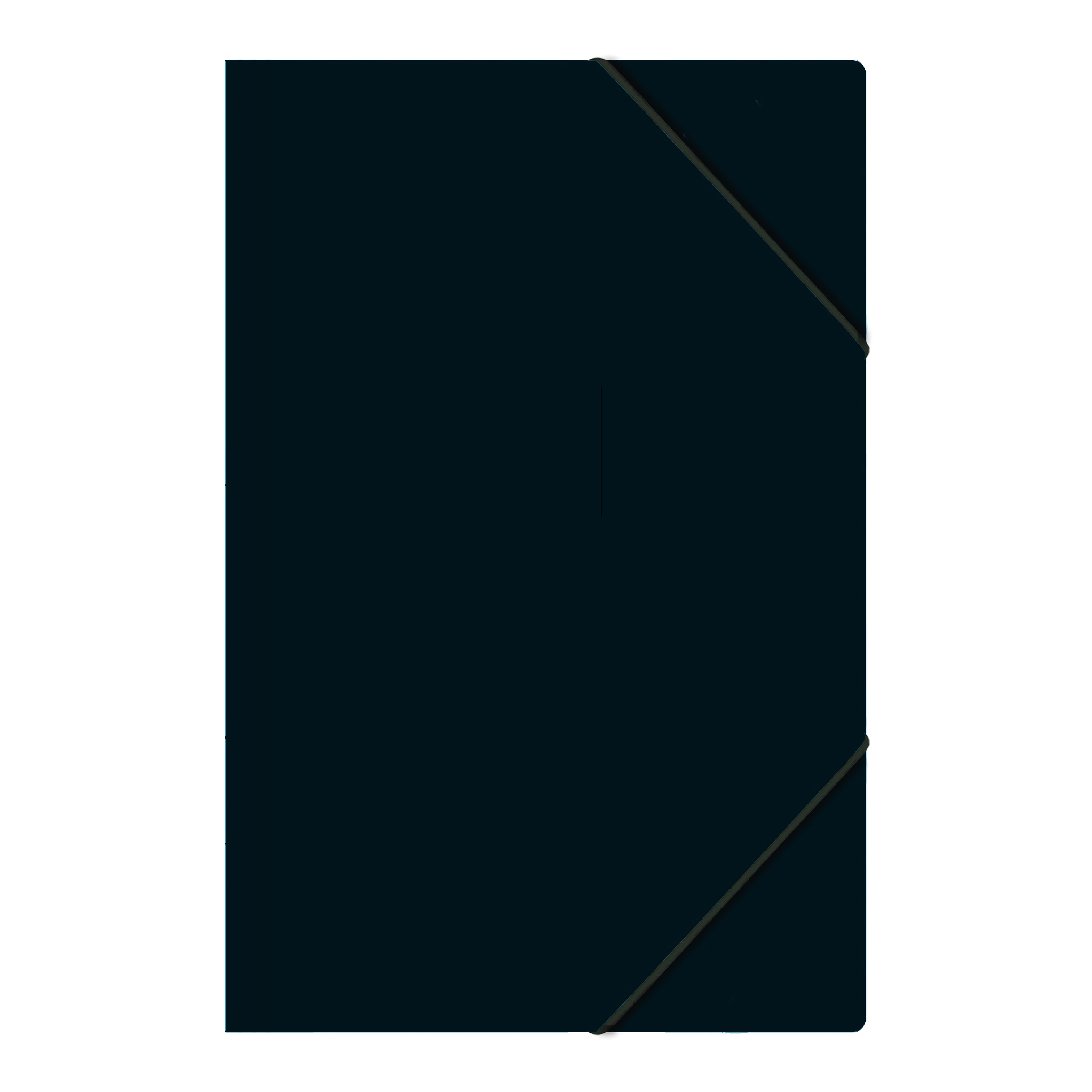 Carpeta con Elástico Negro