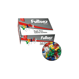 Push Pin 50 Unidades Colores Surtido