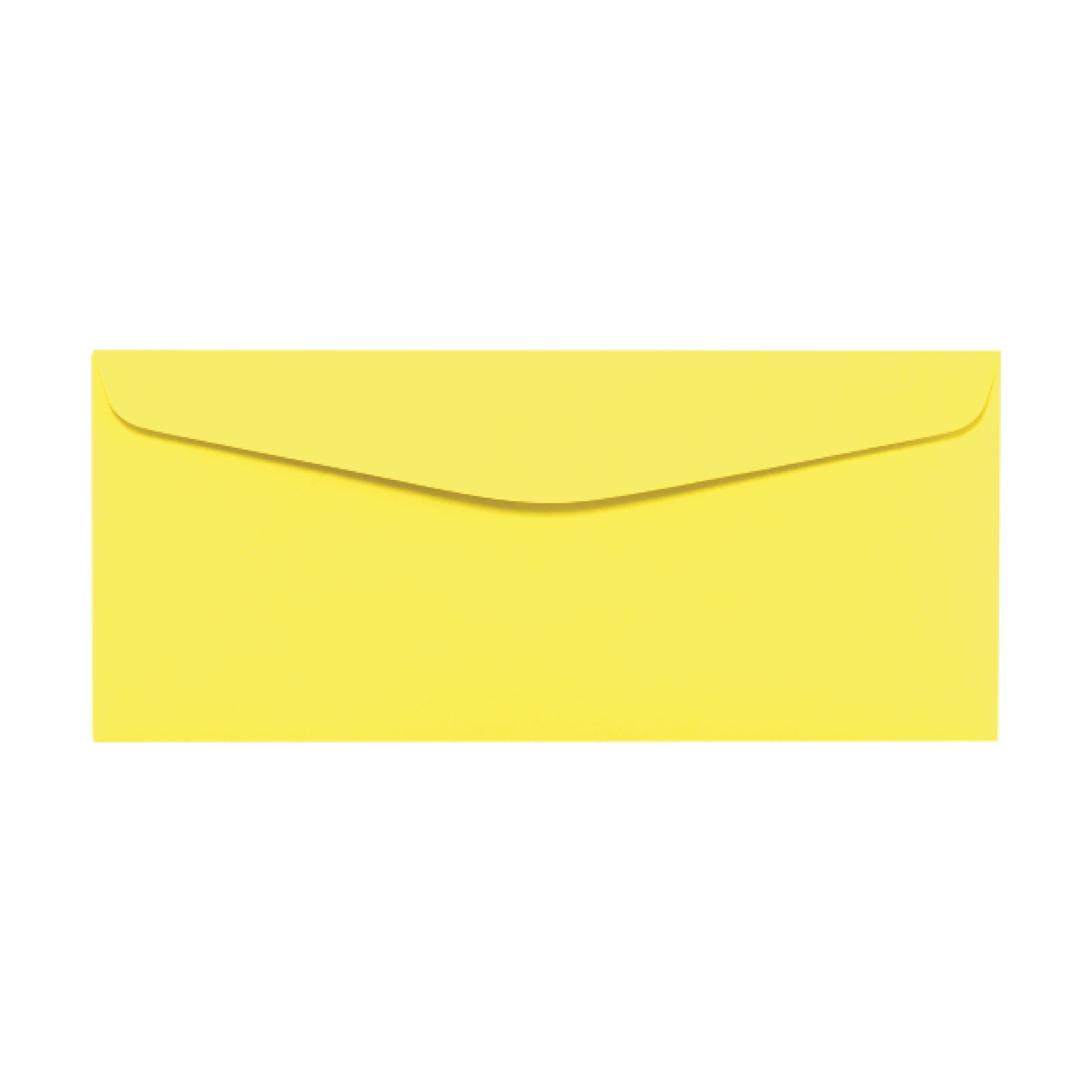 Sobre Americano Color Amarillo Limón Unidad
