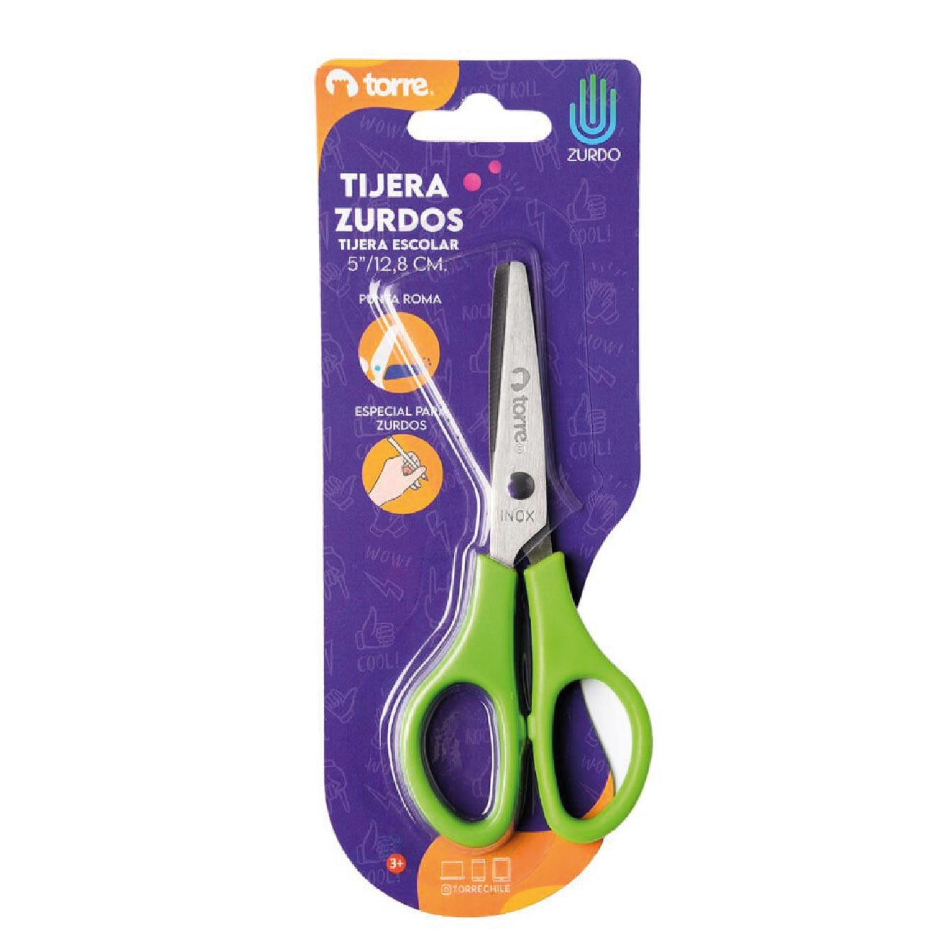 Tijera Para Zurdos 5"