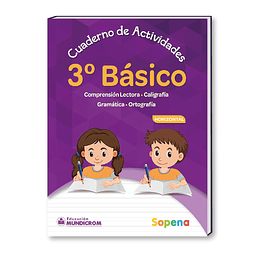 Cuaderno Actividades 3° Básico Horizontal