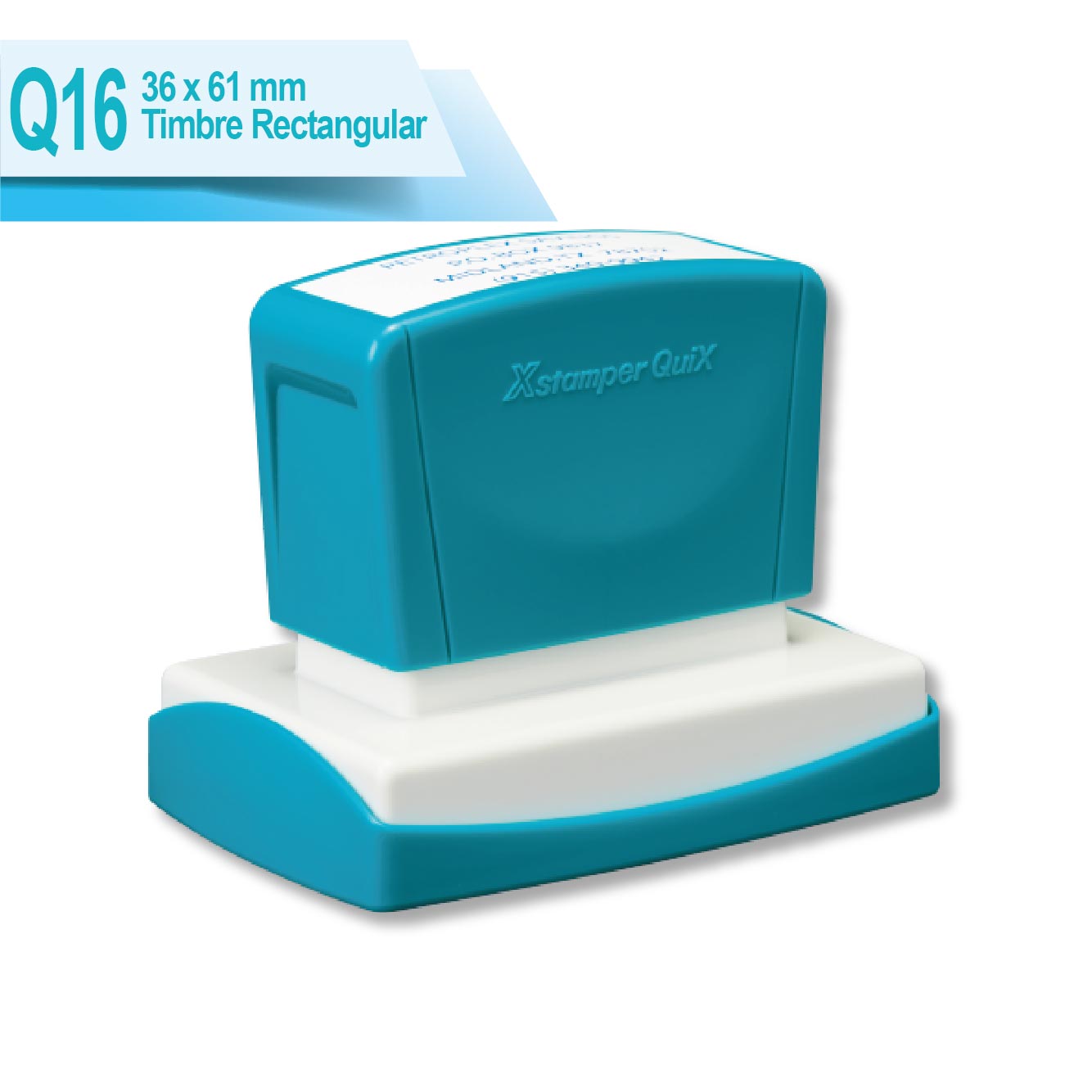 Timbre Rectangular Q16