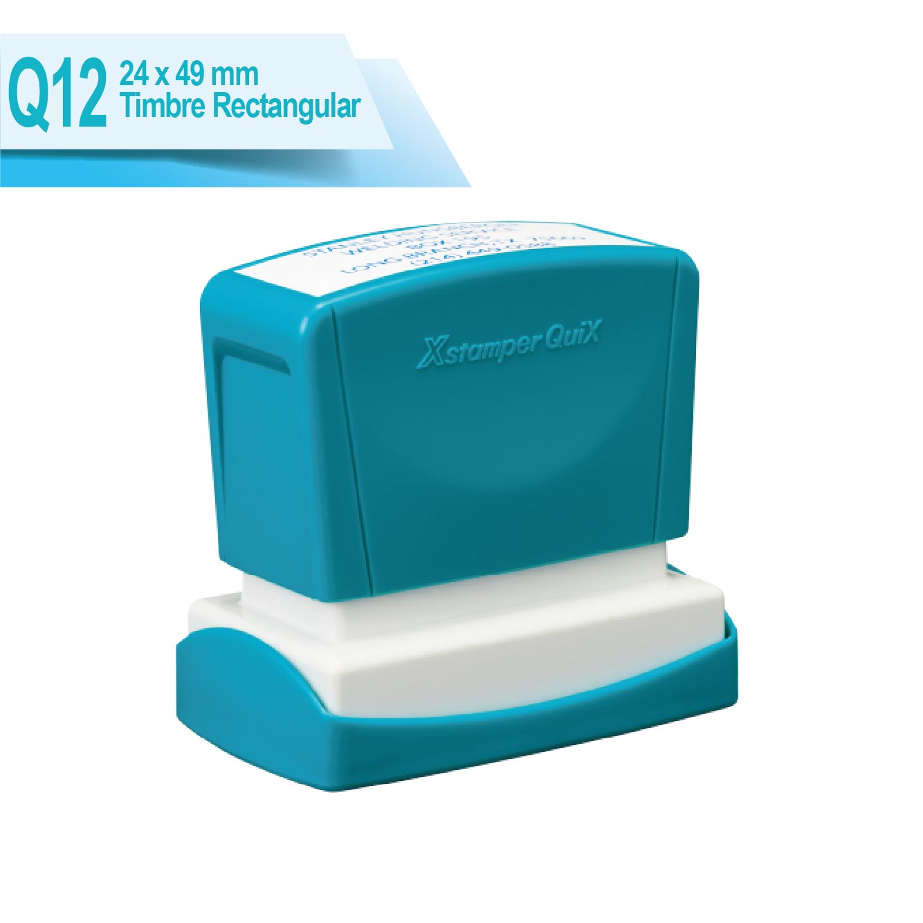 Timbre Rectangular Q12