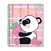 Cuaderno Universitario 7 mm Animales Soft 100 hojas