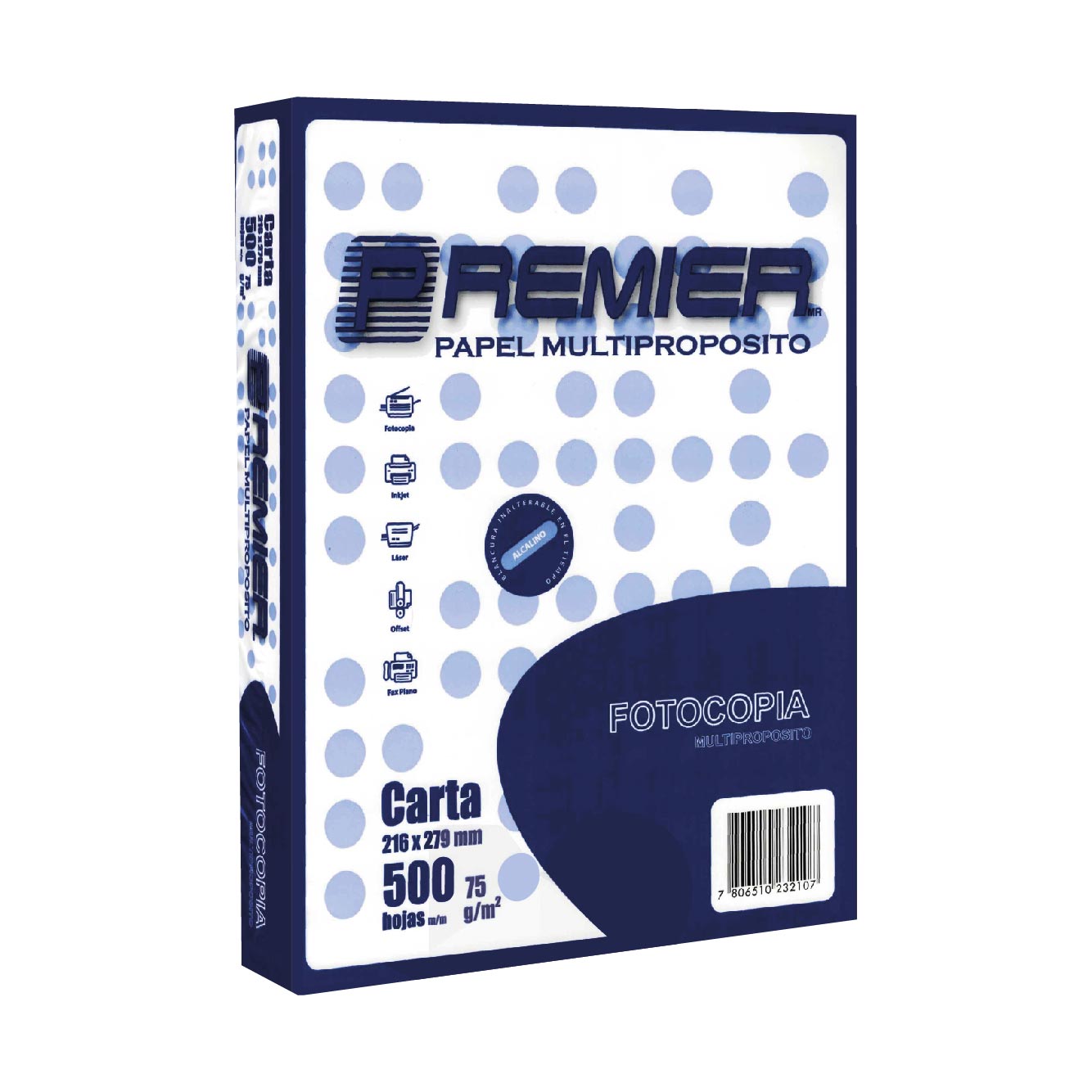Resma Multiuso Carta 500 Hojas